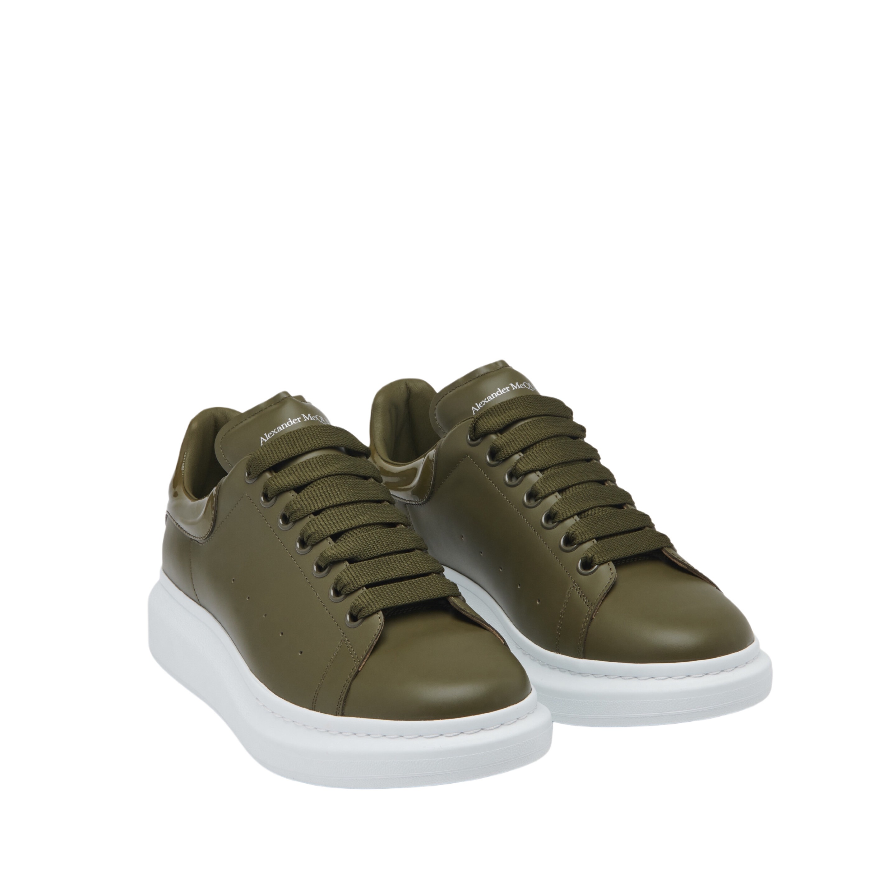 Oversized Sneaker in Khaki