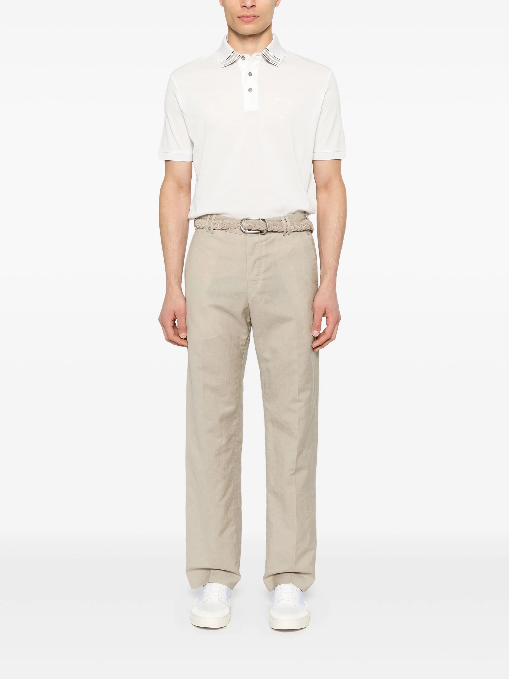 Piqué Weave Polo Shirt