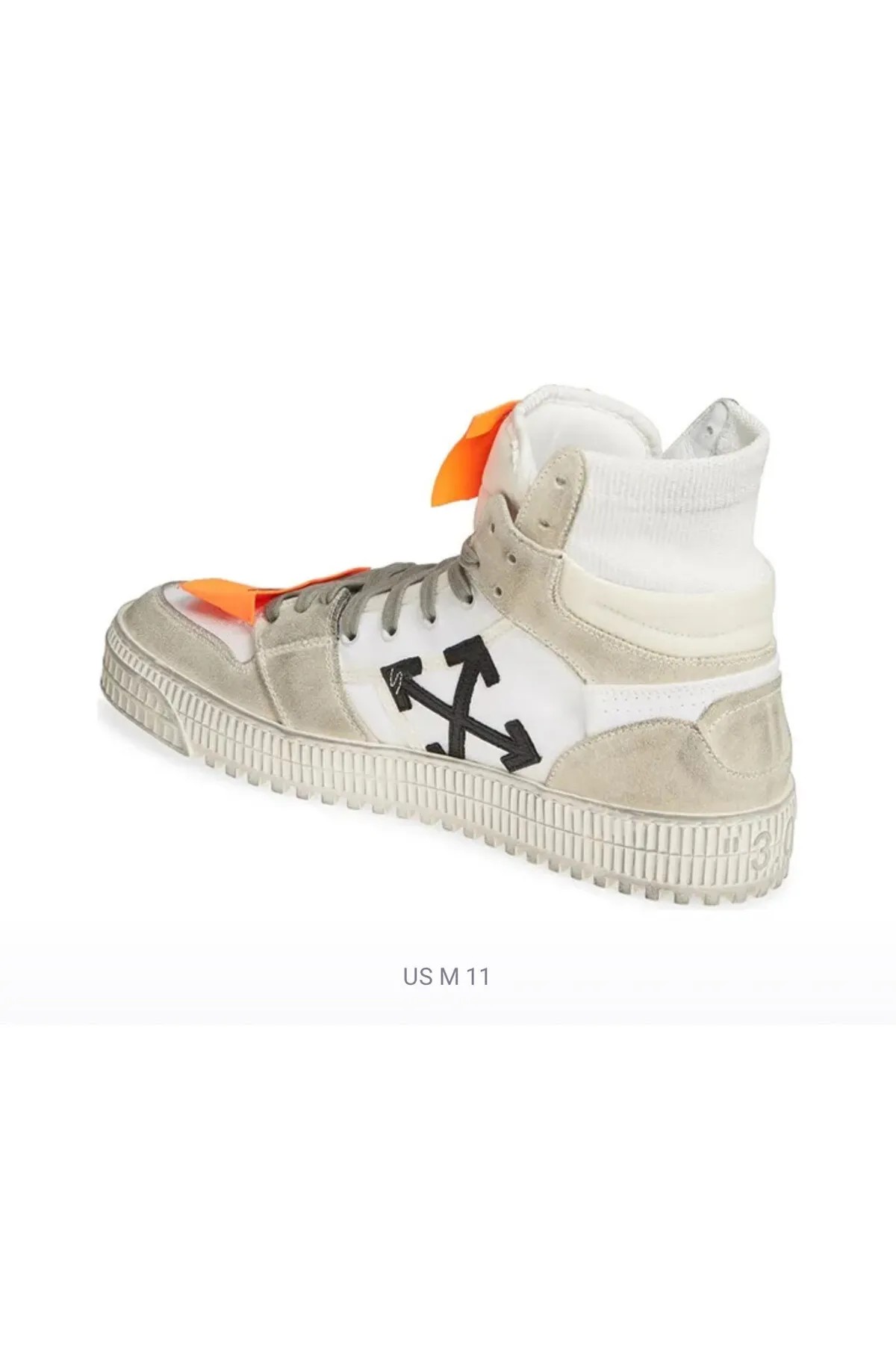 3.0 Off Court Beyaz Erkek Süet Sneaker