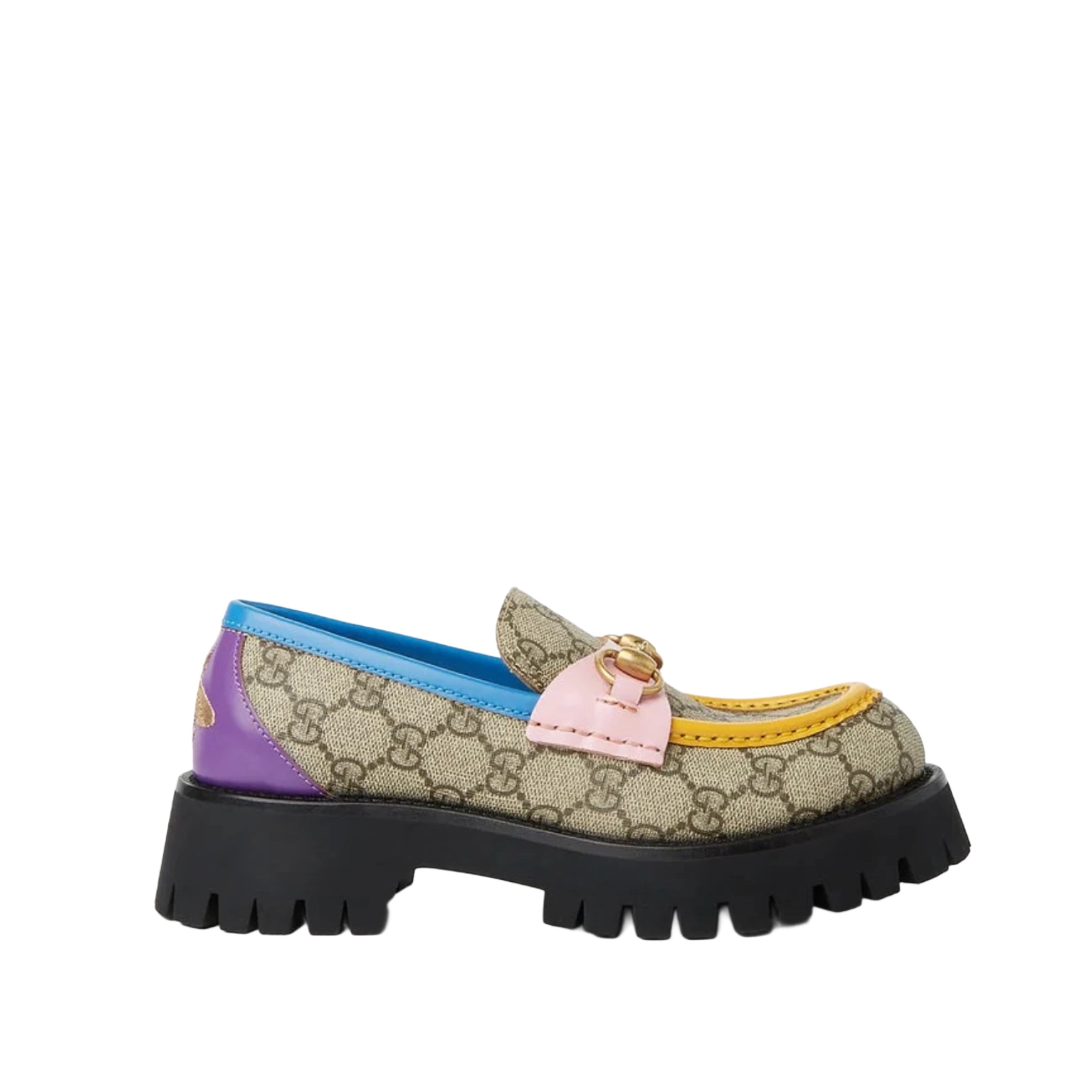 GG Colour Block Loafers