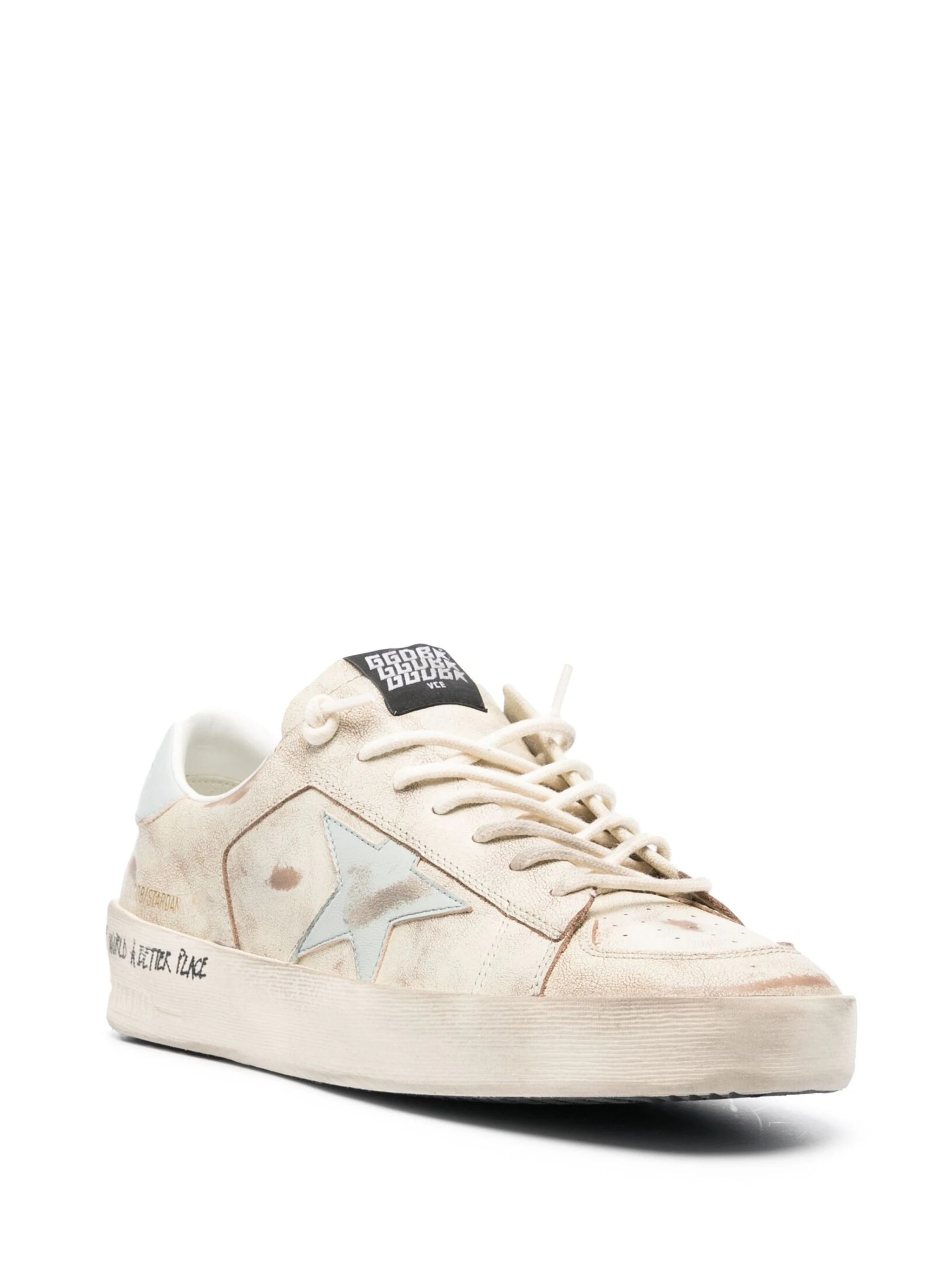 Stardan Distressed Low-top Sneakers