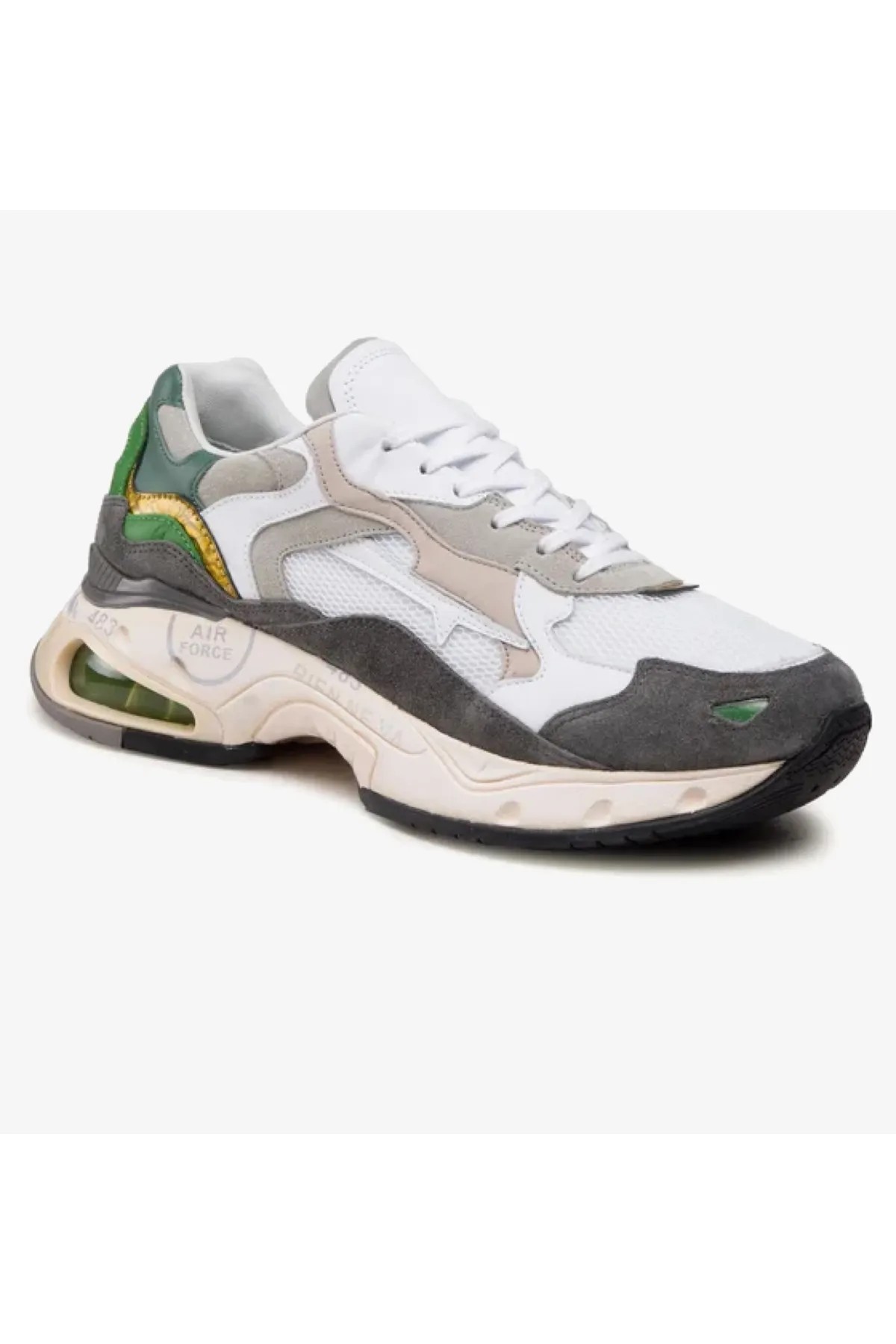 Sharky Air Çok Renkli Kalın Taban Erkek Sneaker