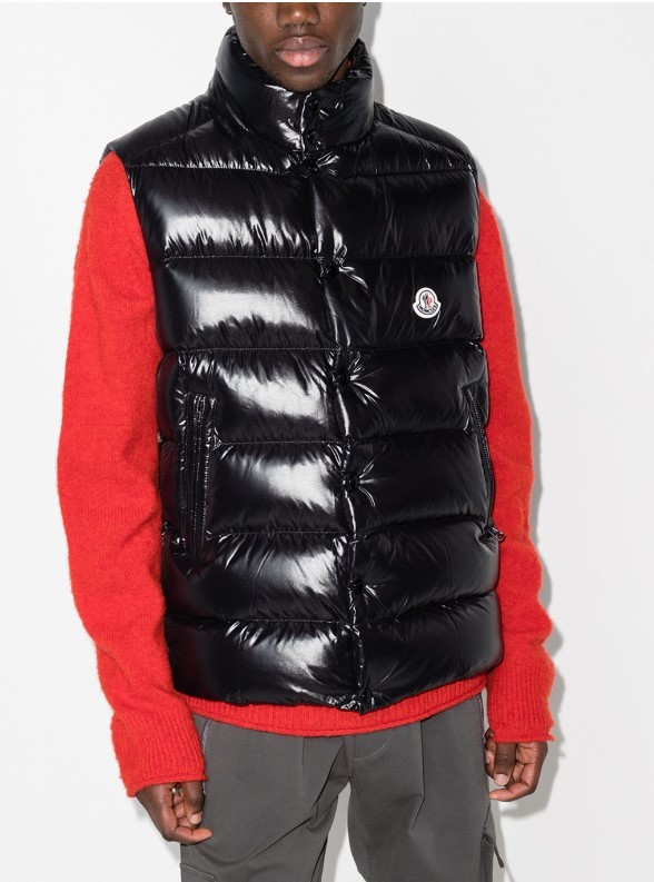 Tibb Logo-patch Padded Gilet Yelek