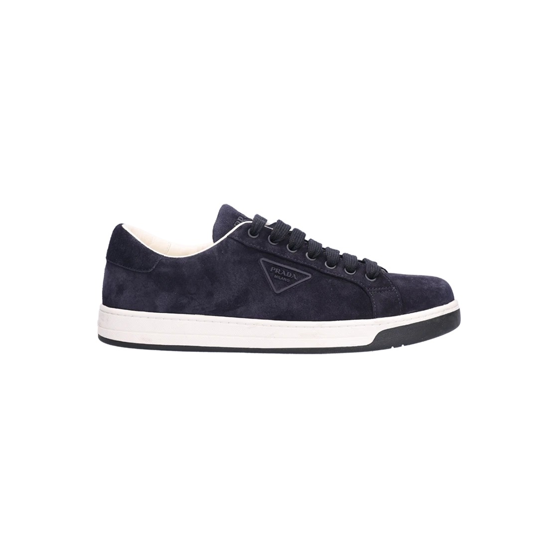 Triangle Logo Süet Sneakers