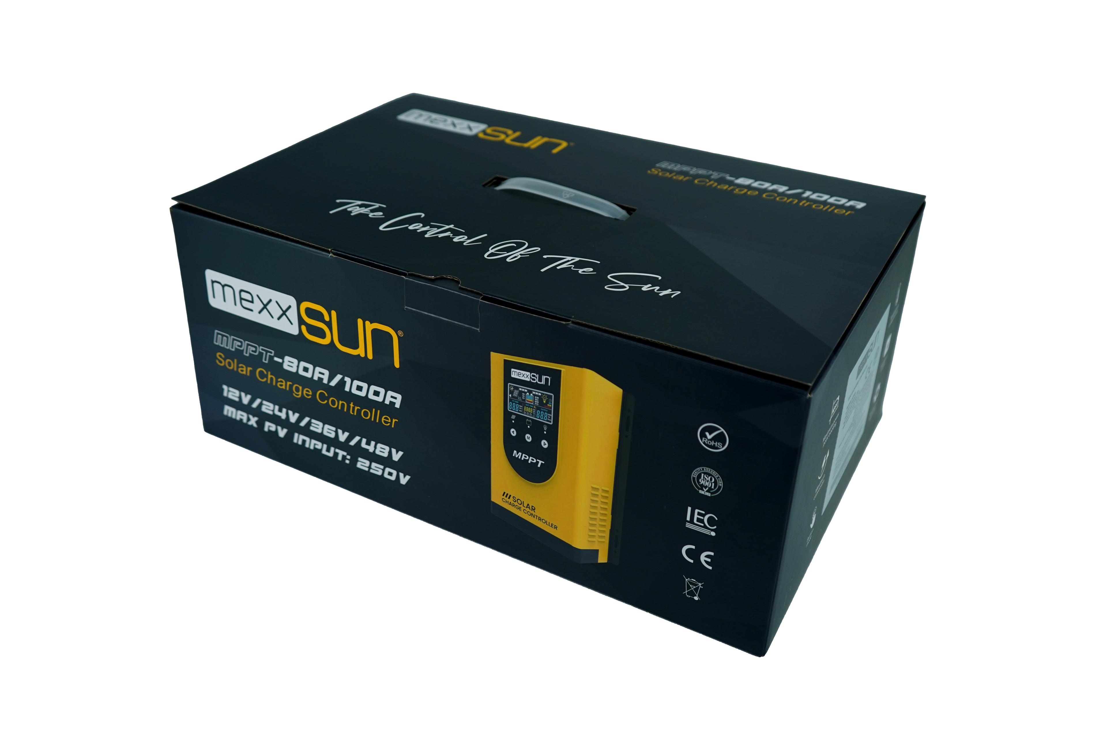 Mexxsun MPK8-100A 100 Amper MPPT Solar Şarj Kontrol Cihazı | 12V/24V/36V/48V