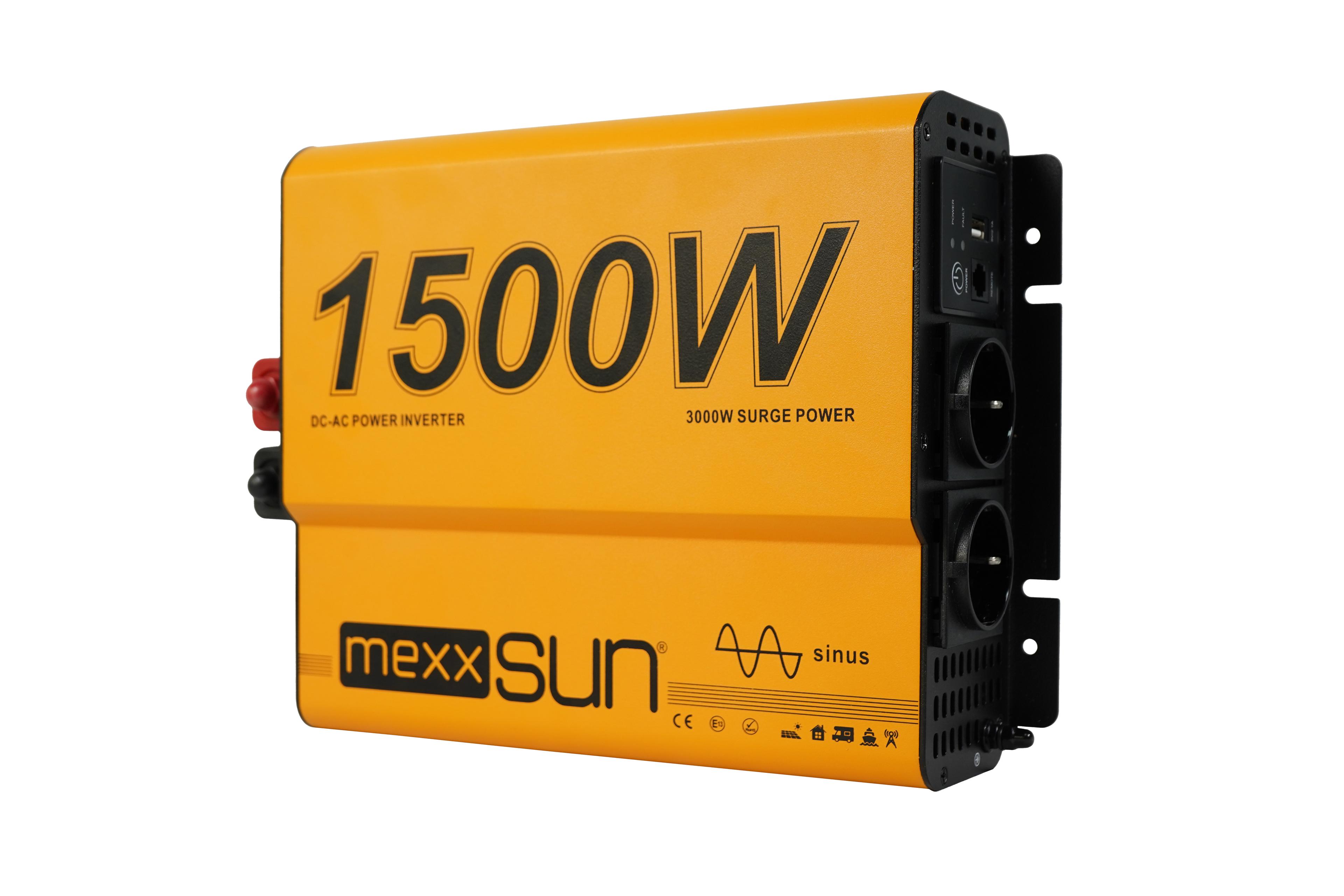 Mexxsun 24V 1500W Tam Sinüs İnverter | 24V Sistemler İçin