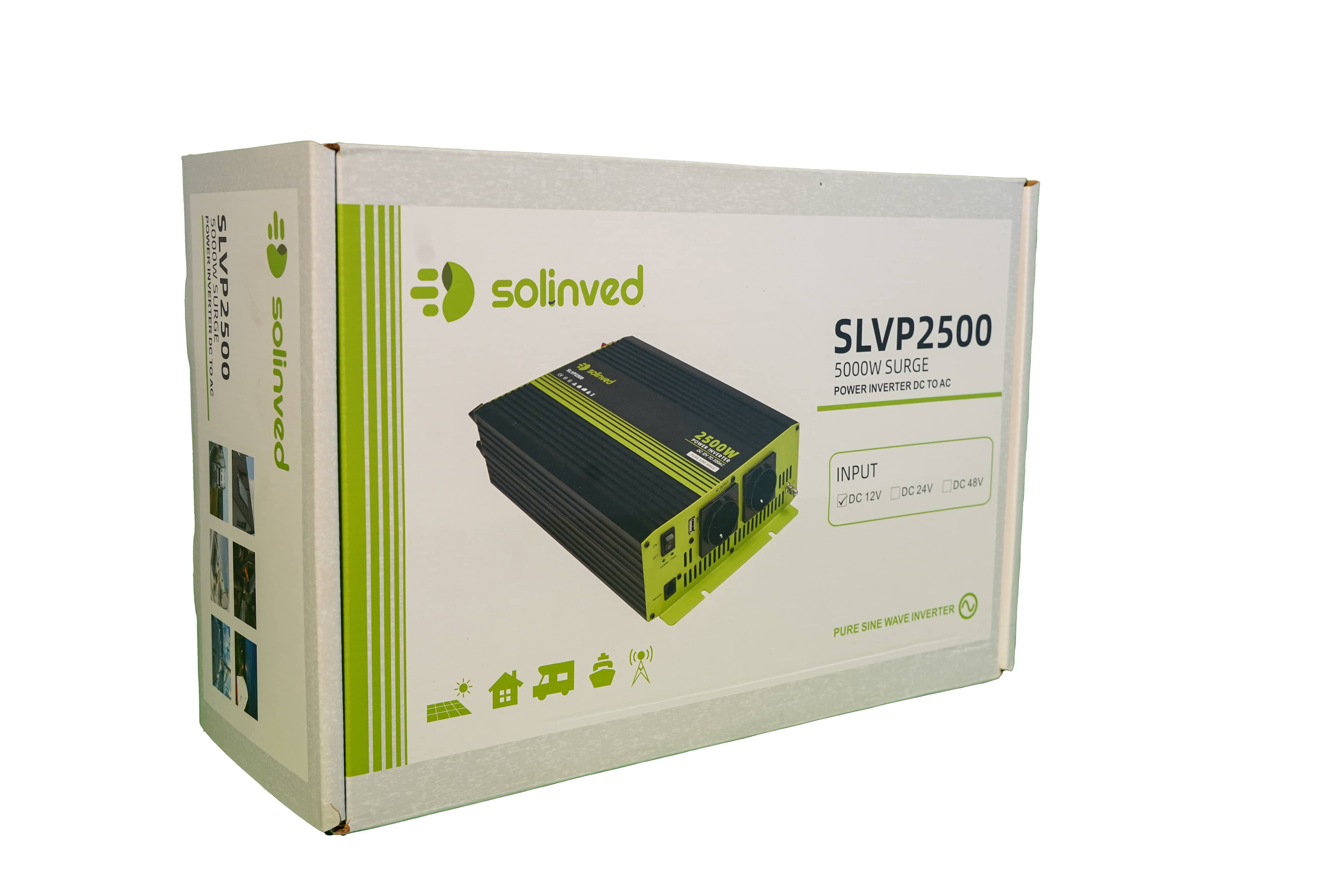 Solinved 12V 2500W Tam Sinüs İnverter