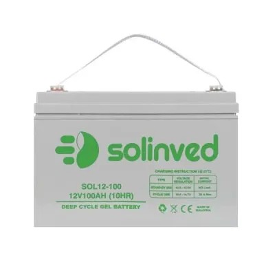 Solinved 12V 100Ah Jel Akü image