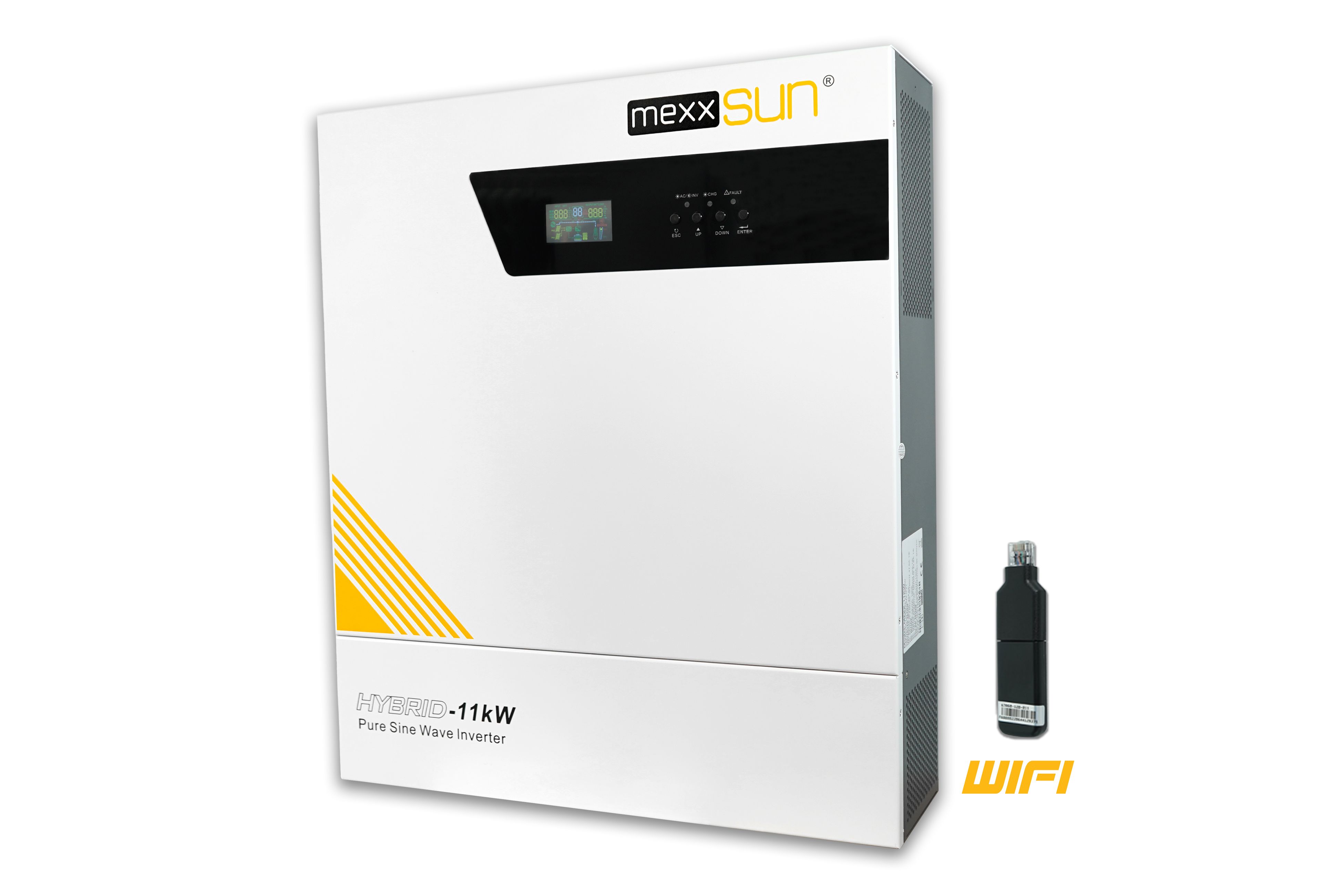 Mexxsun Hybrid 11kW 48V Akıllı İnverter | Çift MPPT & Wi-Fi image