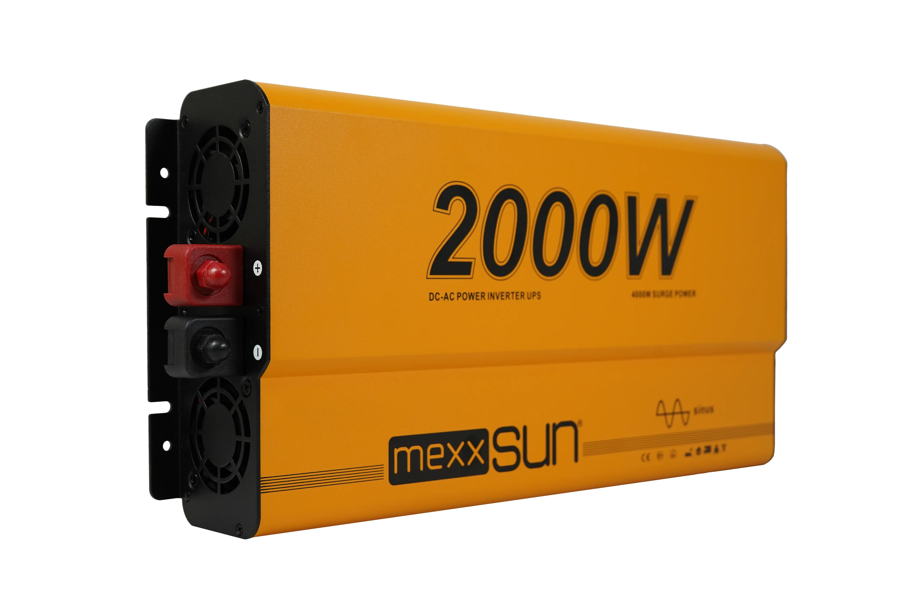 Mexxsun 12V 2000W Tam Sinüs İnverter & UPS | Uzaktan Kumanda Ekranlı