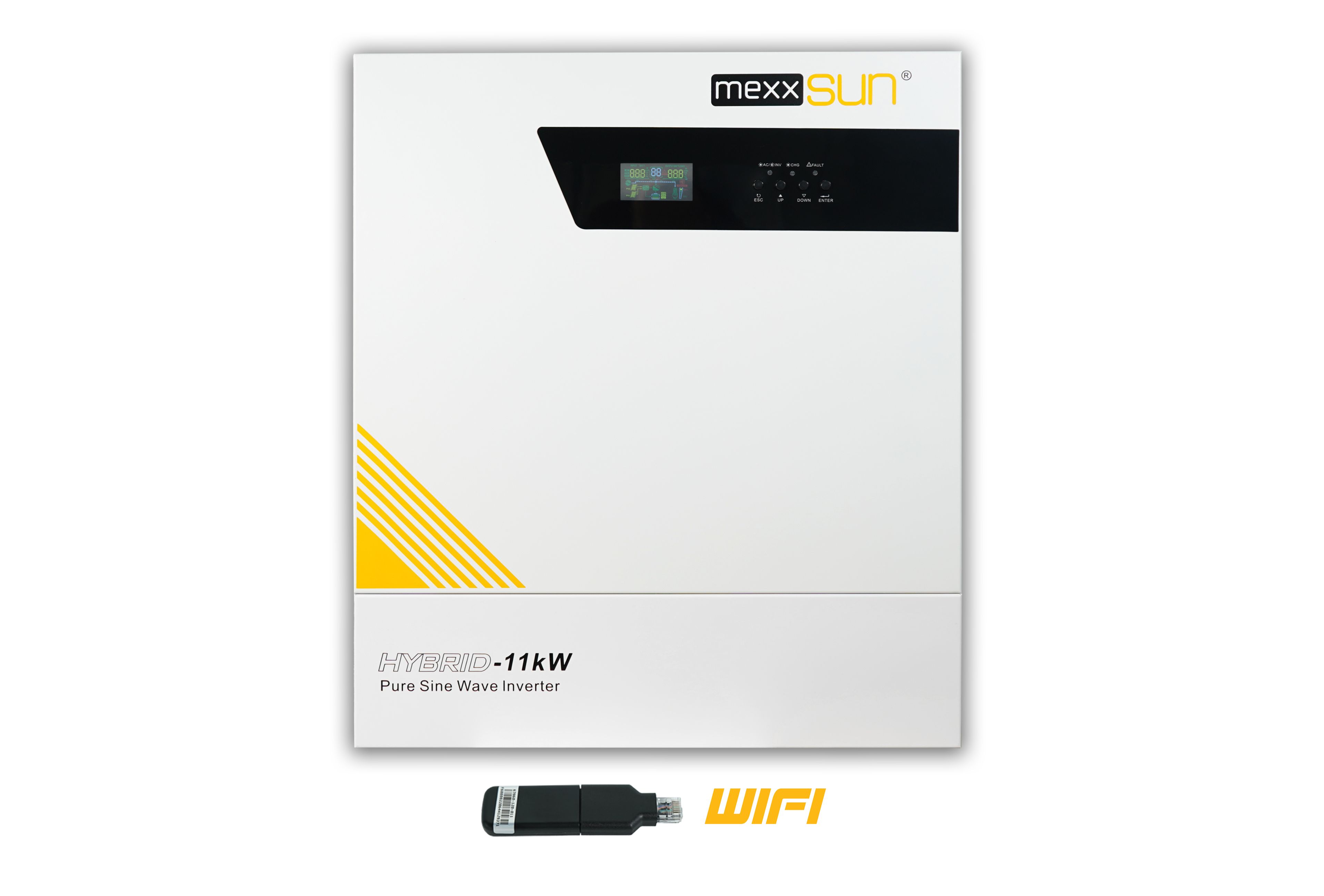 Mexxsun Hybrid 11kW 48V Akıllı İnverter | Çift MPPT & Wi-Fi