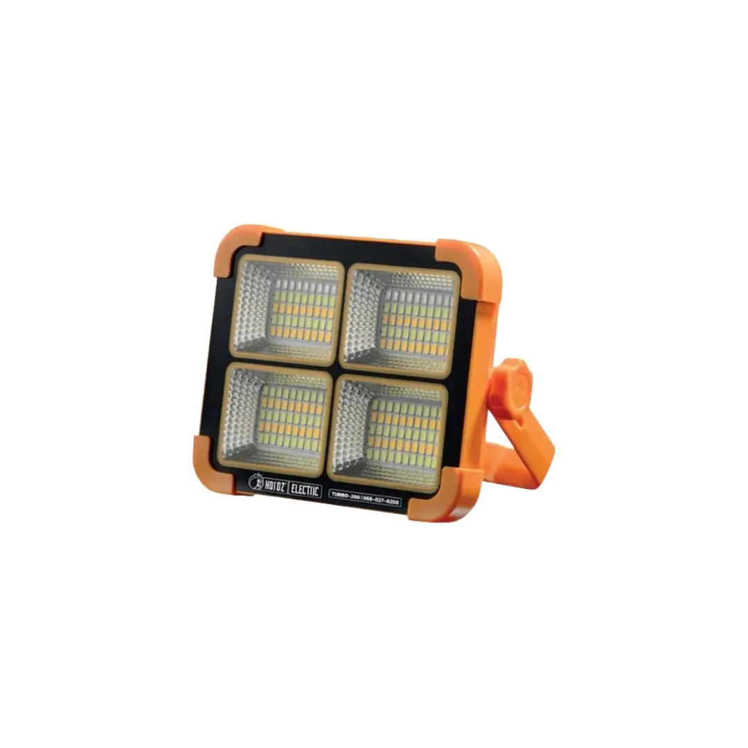 Horoz Turbo 200W Turuncu LED Solar Projektör image