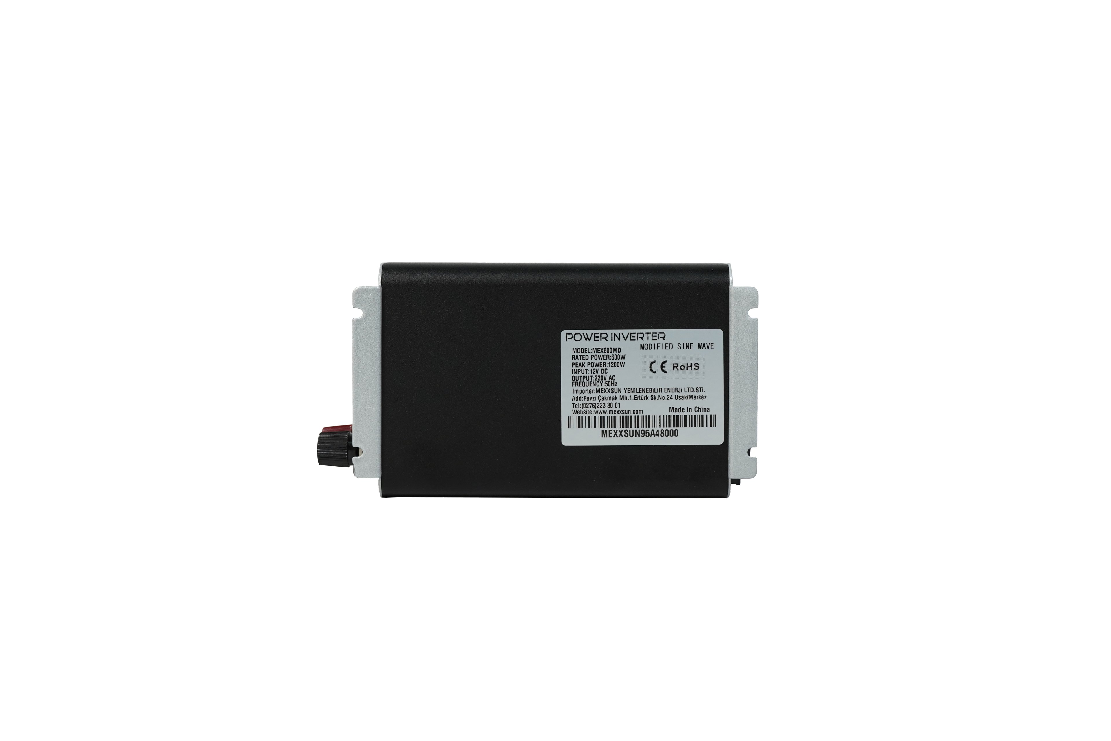 Mexxsun 12V 600W Modifiye Sinüs İnverter | Kompakt & Portatif