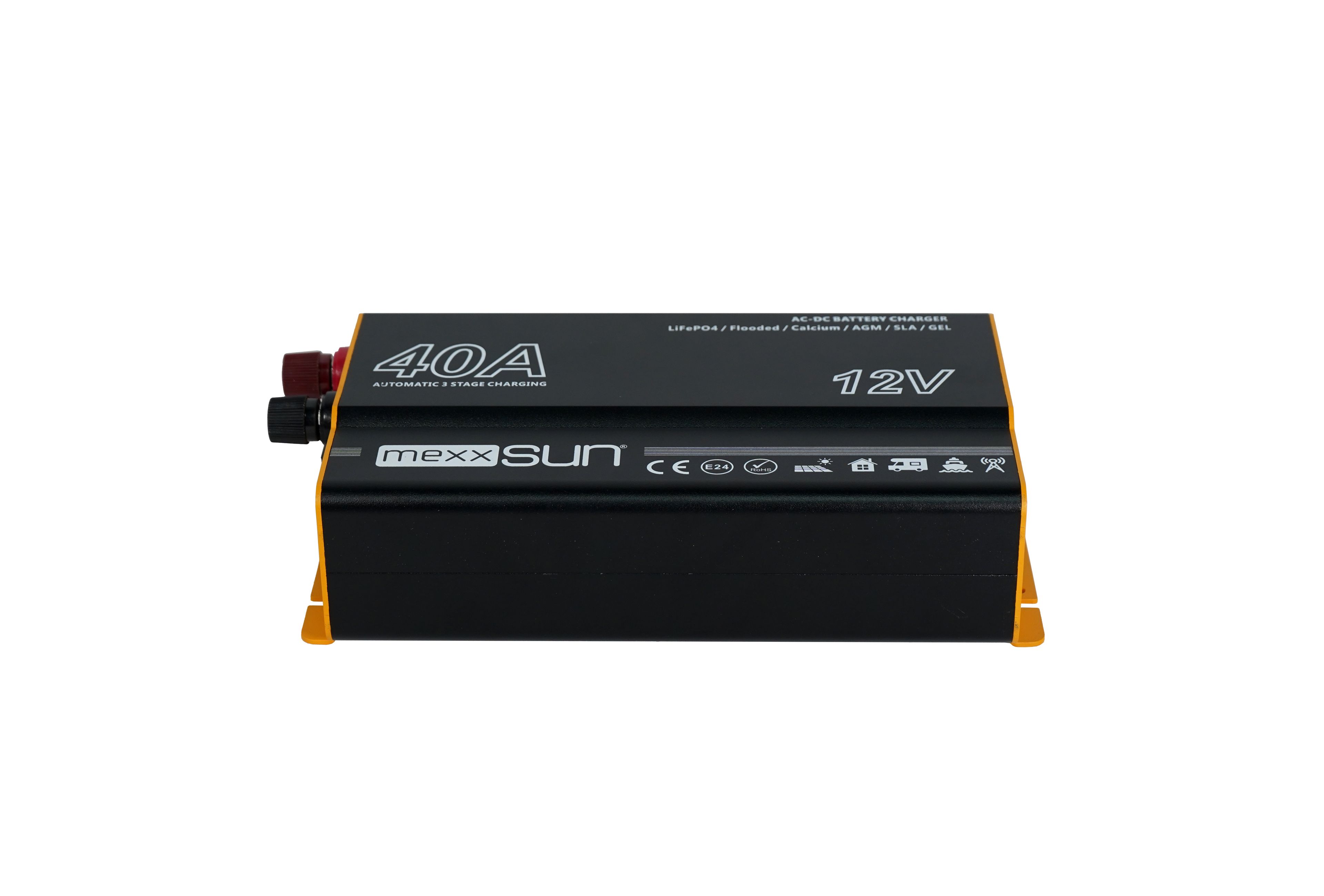 Mexxsun 12V 40A AC-DC Akü Şarj Cihazı | Karavan, Tekne & Ev