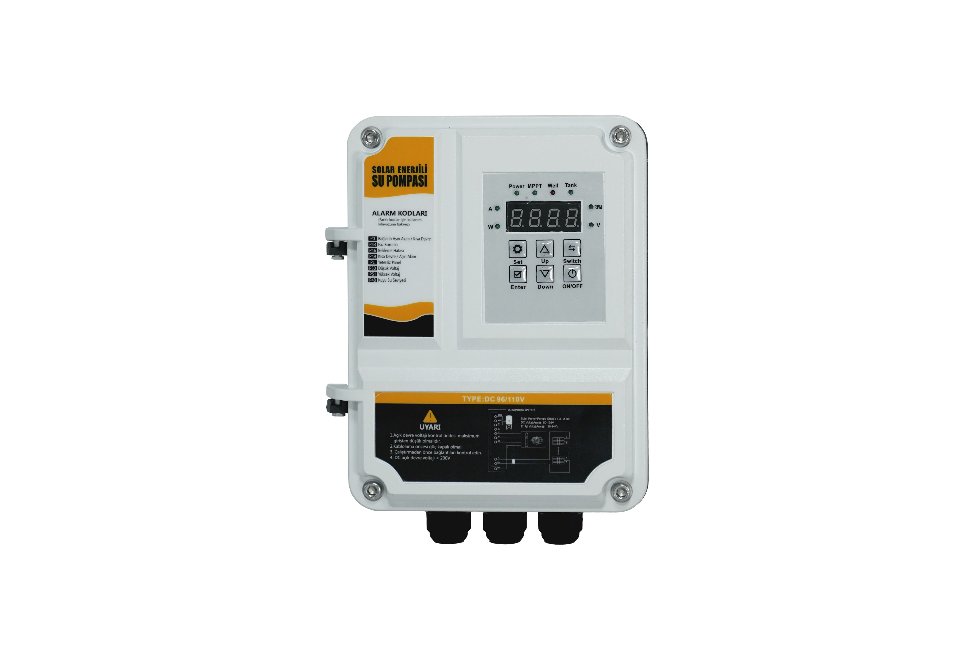 Mexxsun 1300W / 1.6 Hp 110V DC Solar Dalgıç Pompa