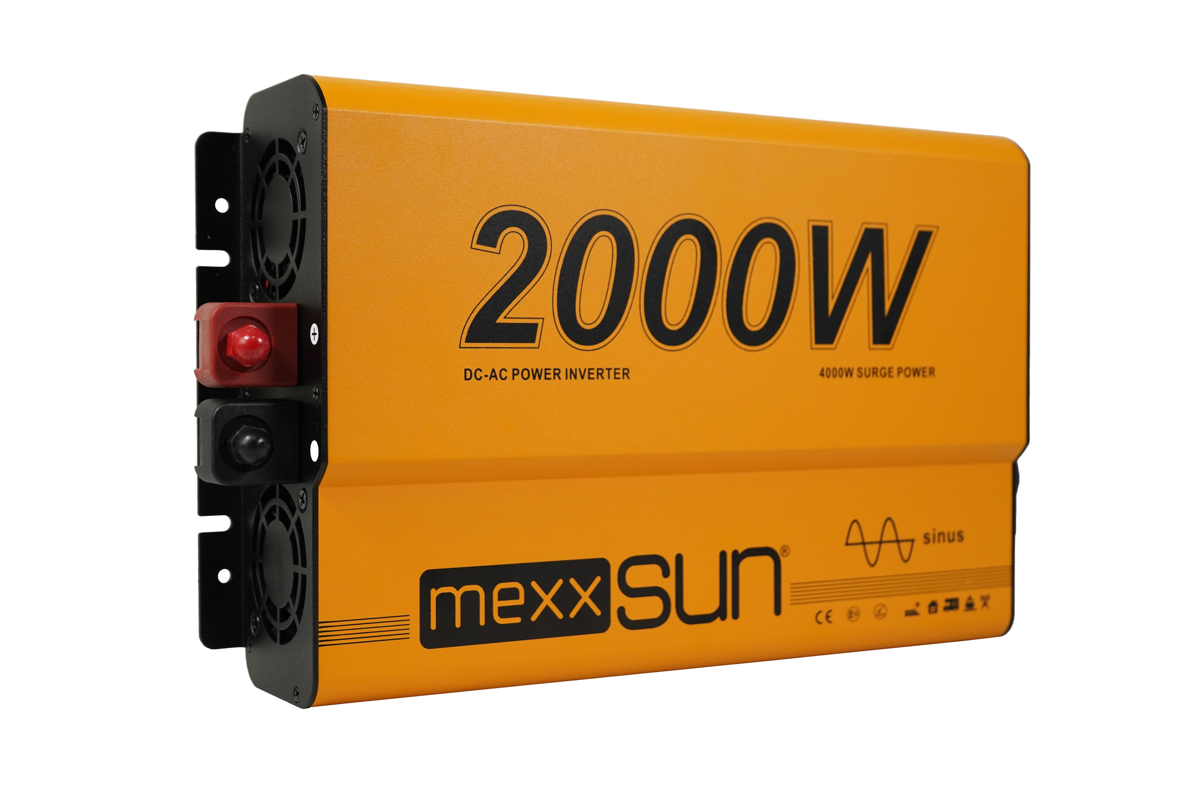 Mexxsun 12V 2000W Tam Sinüs İnverter | Yüksek Güç