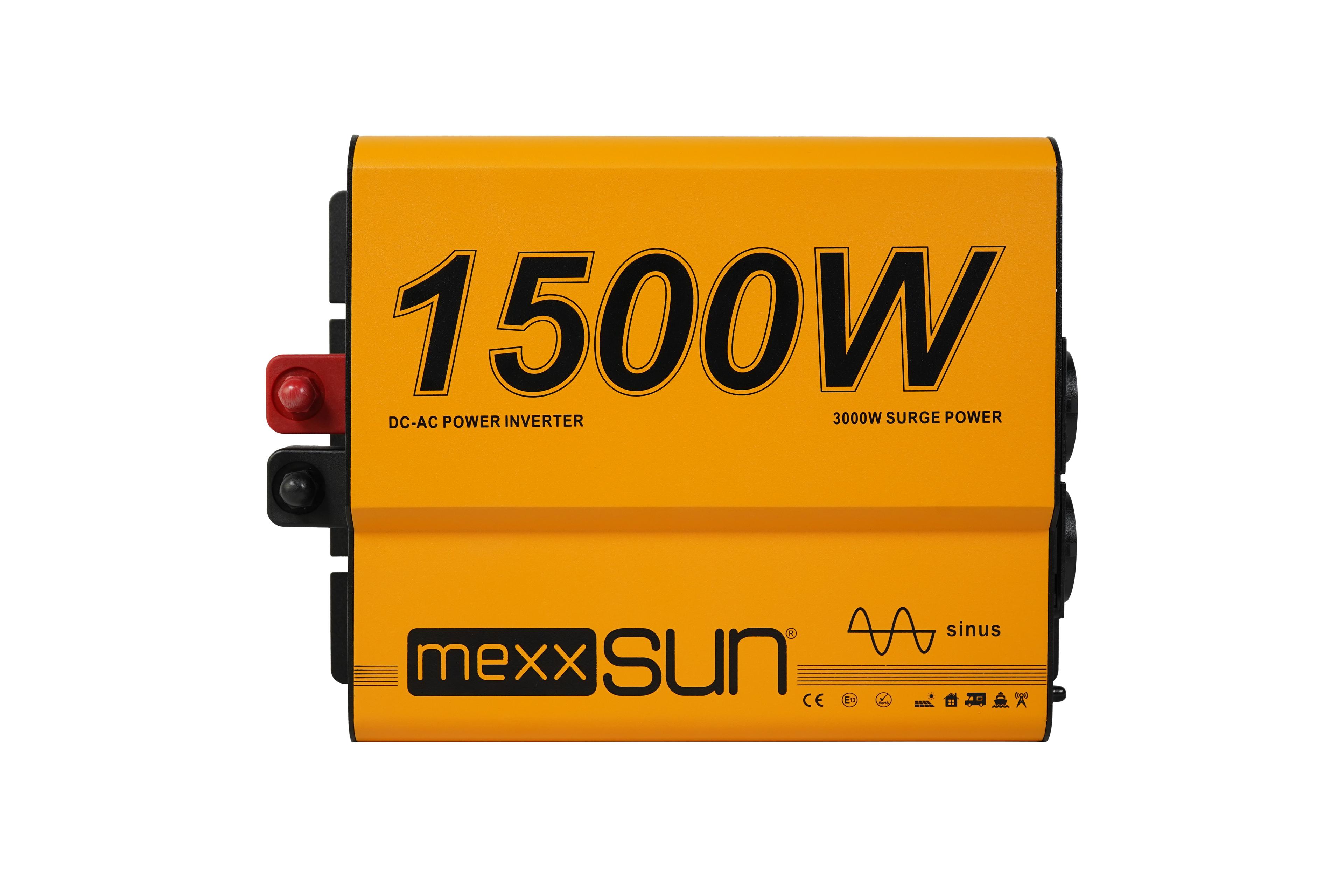 Mexxsun 24V 1500W Tam Sinüs İnverter | 24V Sistemler İçin image