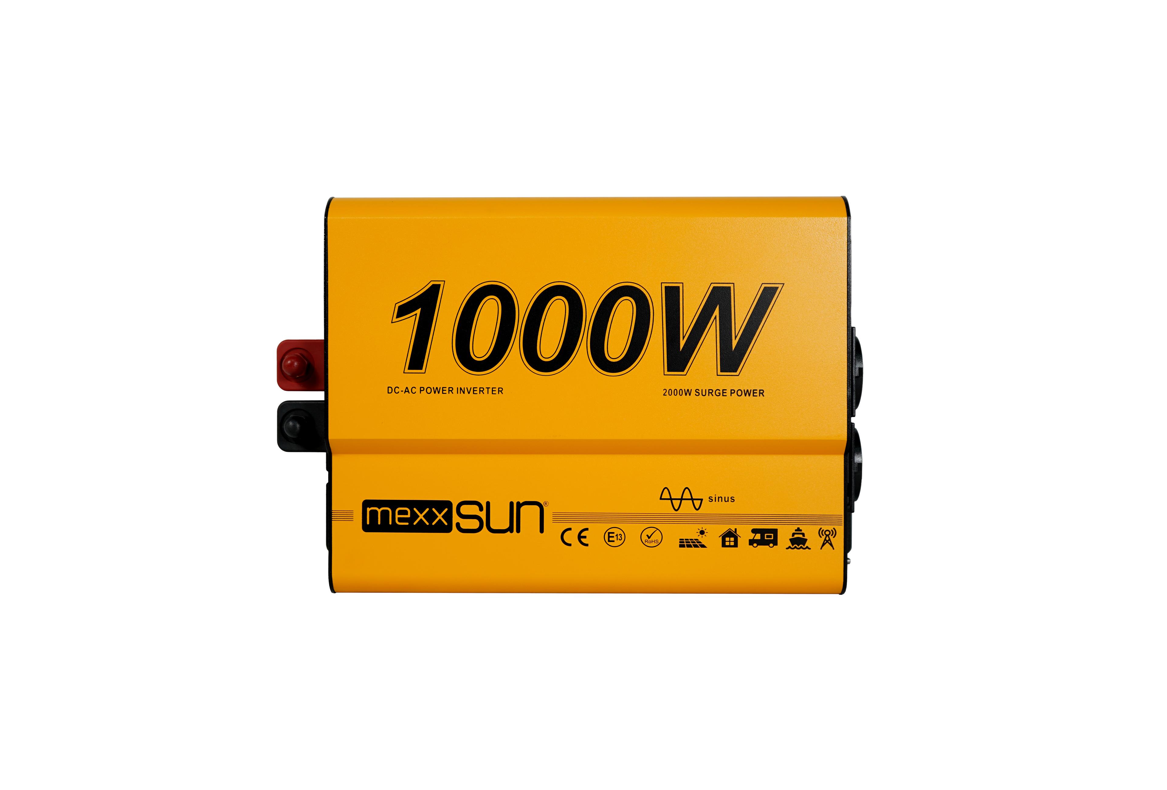Mexxsun 12V 1000W Tam Sinüs İnverter | Hassas Cihazlar İçin image