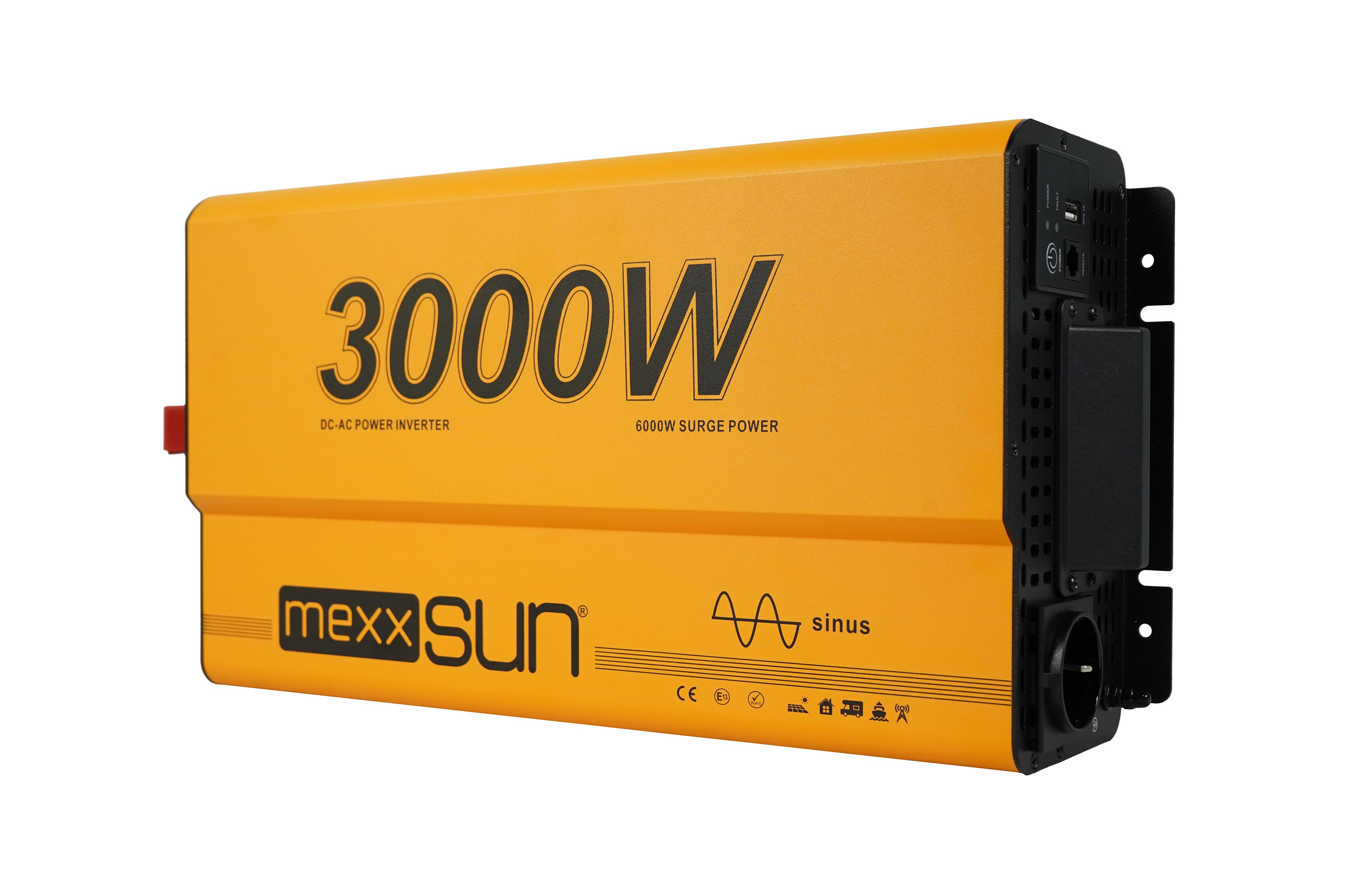Mexxsun 12V 3000W Profesyonel Tam Sinüs İnverter
