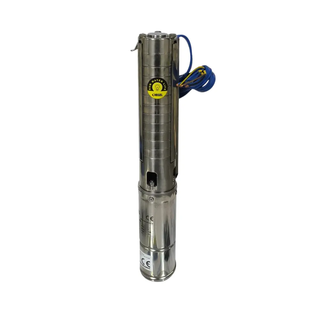 HEGEL 1500W 110V 4" Solar Dalgıç Pompa | 115 Metre Yüksekliği image
