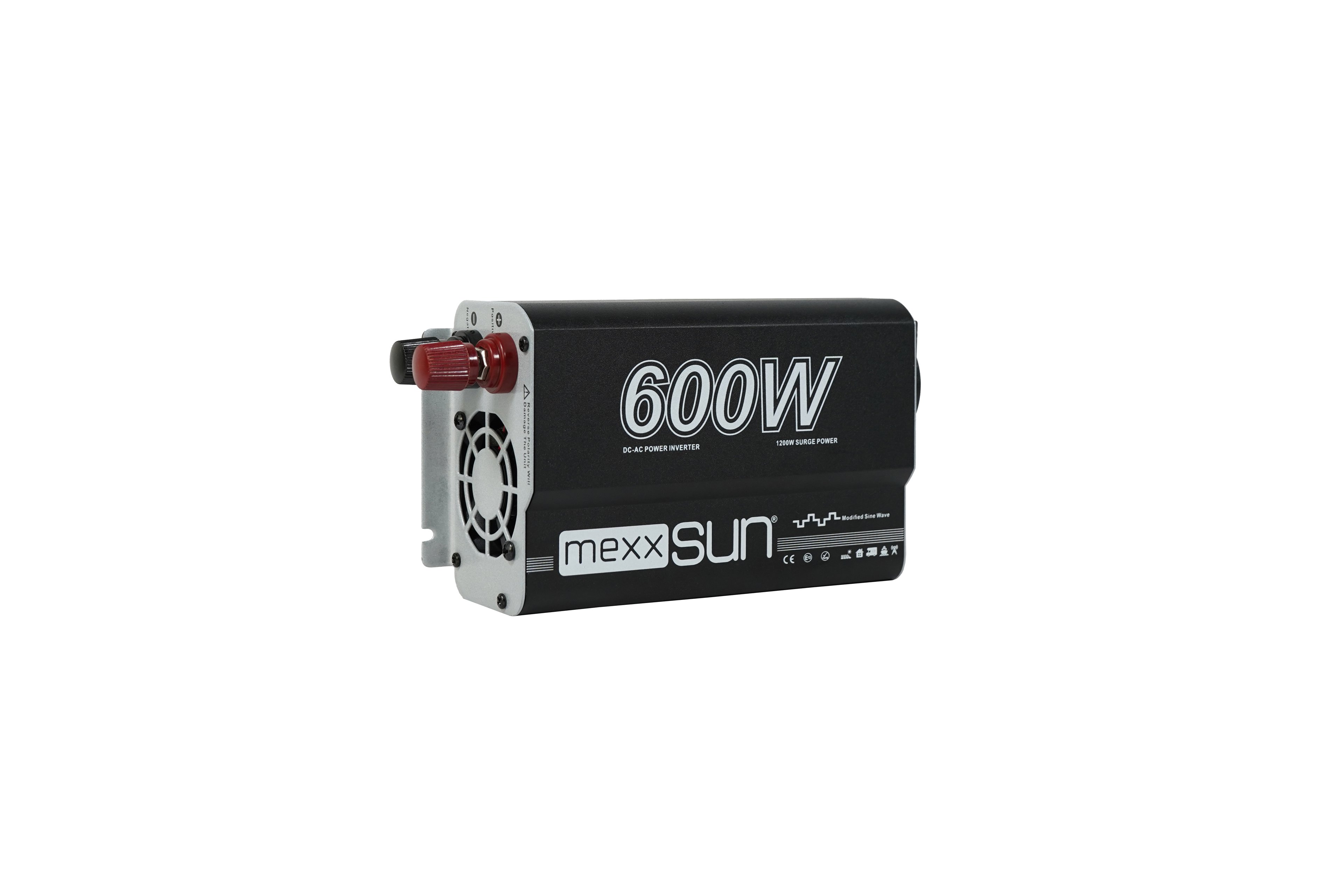 Mexxsun 12V 600W Modifiye Sinüs İnverter | Kompakt & Portatif