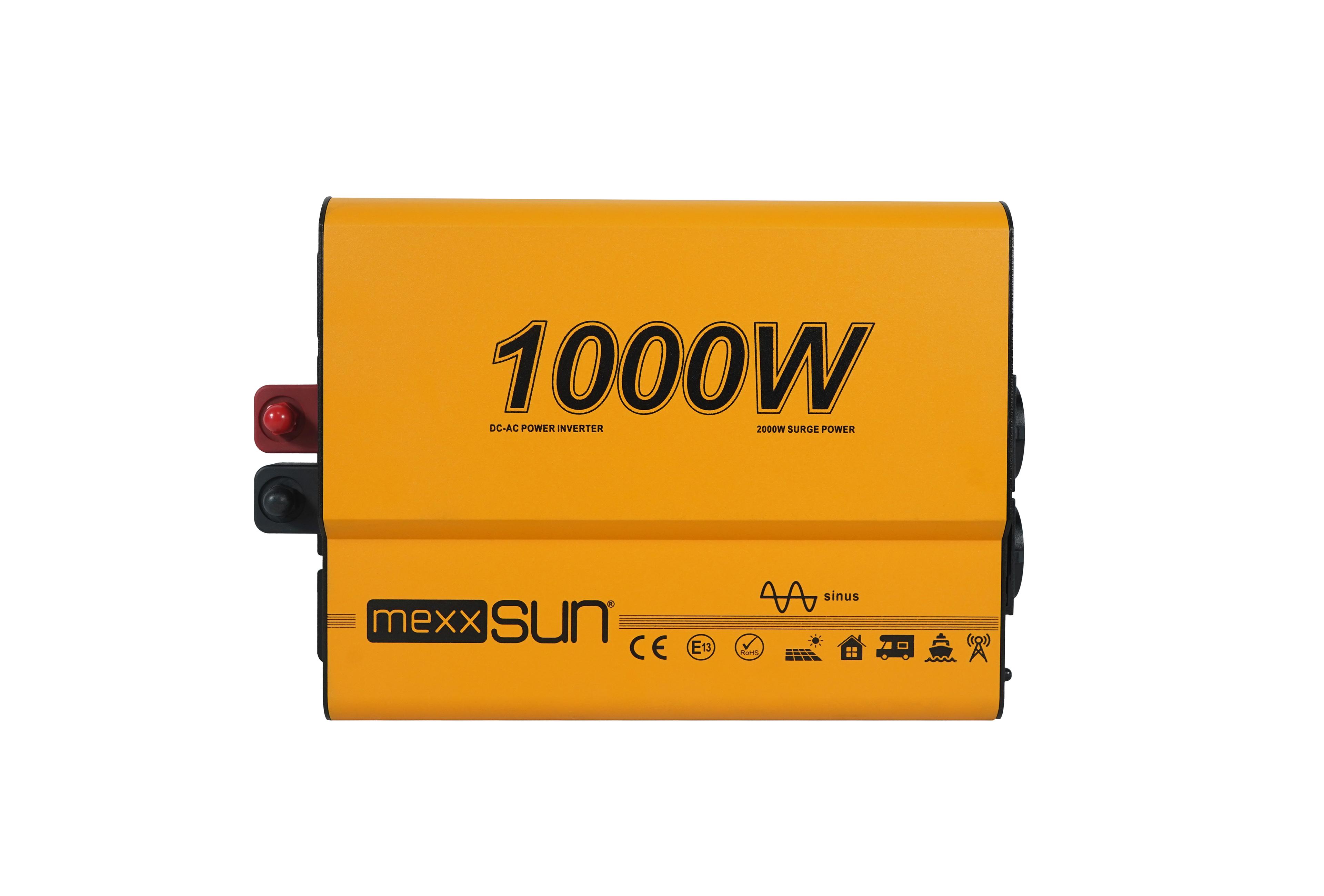 Mexxsun 24V 1000W Tam Sinüs İnverter | 24V Sistemler İçin image