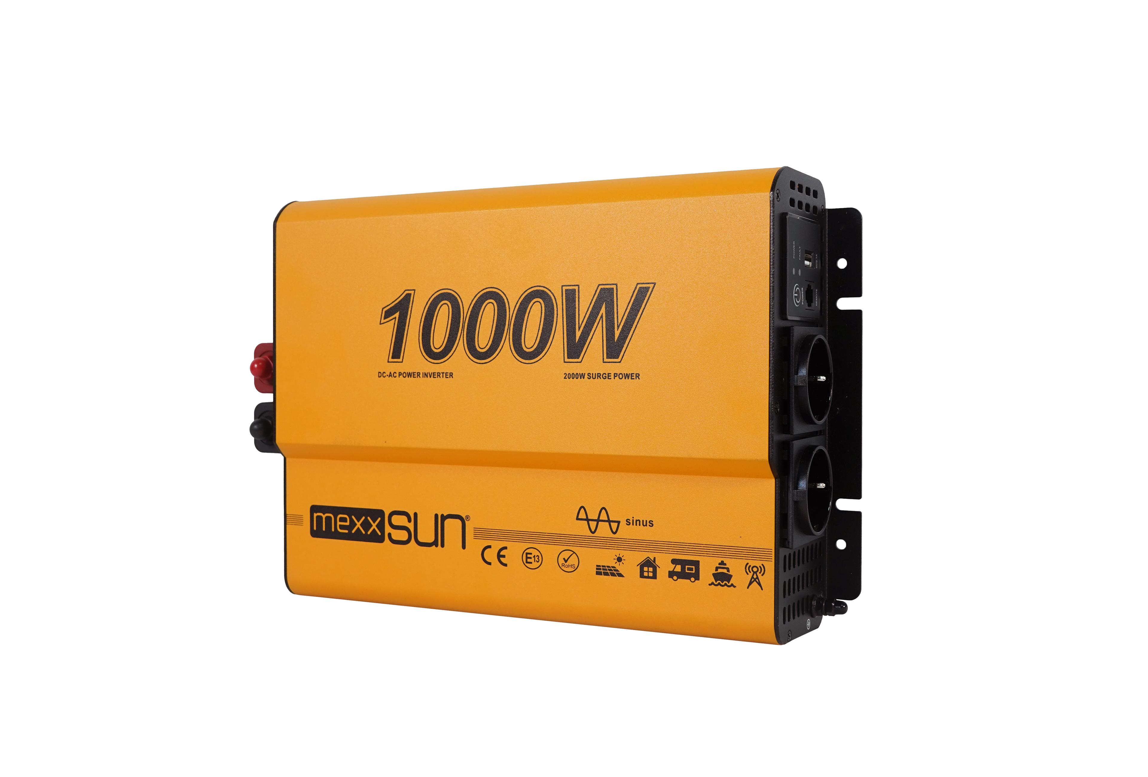 Mexxsun 24V 1000W Tam Sinüs İnverter | 24V Sistemler İçin