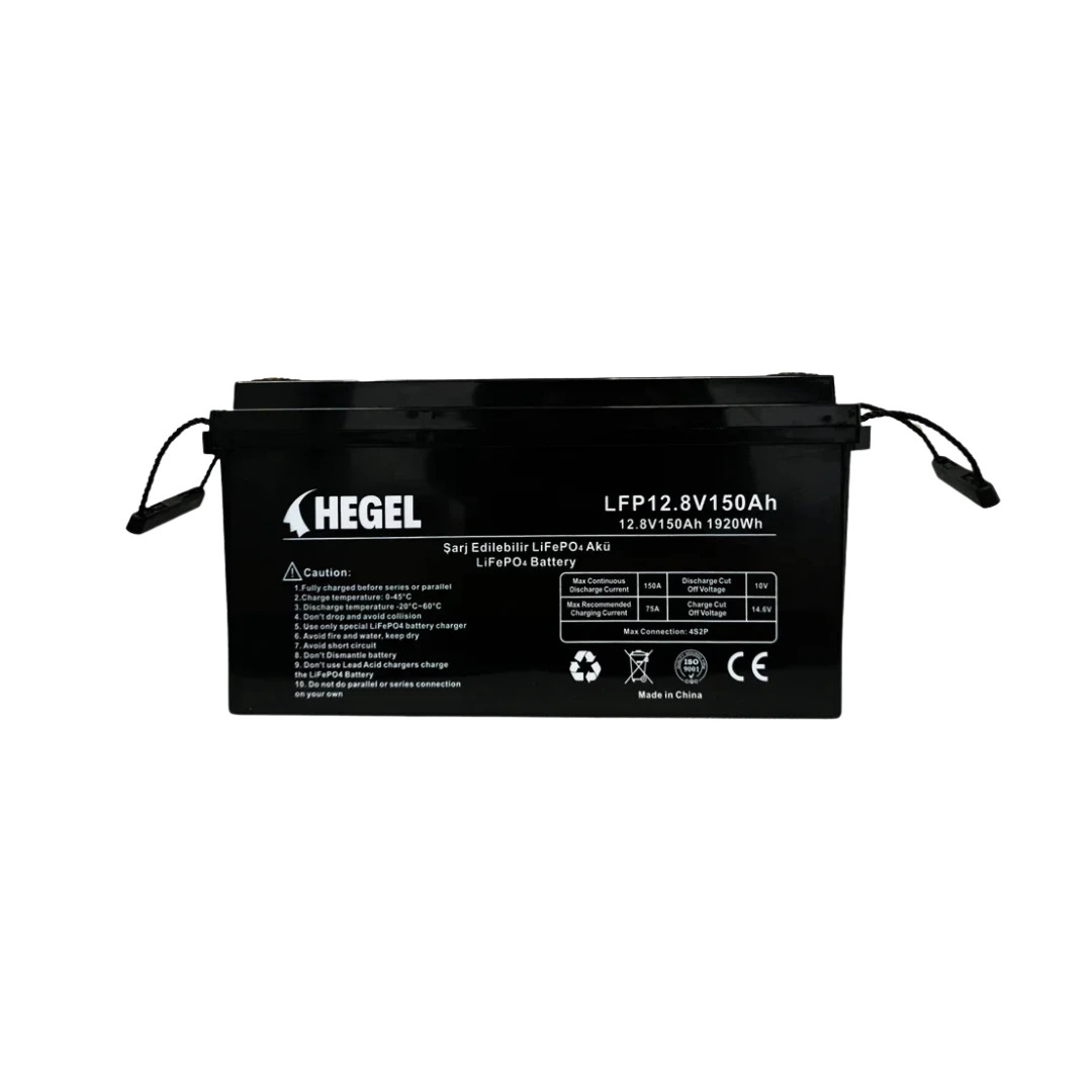 HEGEL 12.8V 150Ah LiFePO4 Lityum Akü image