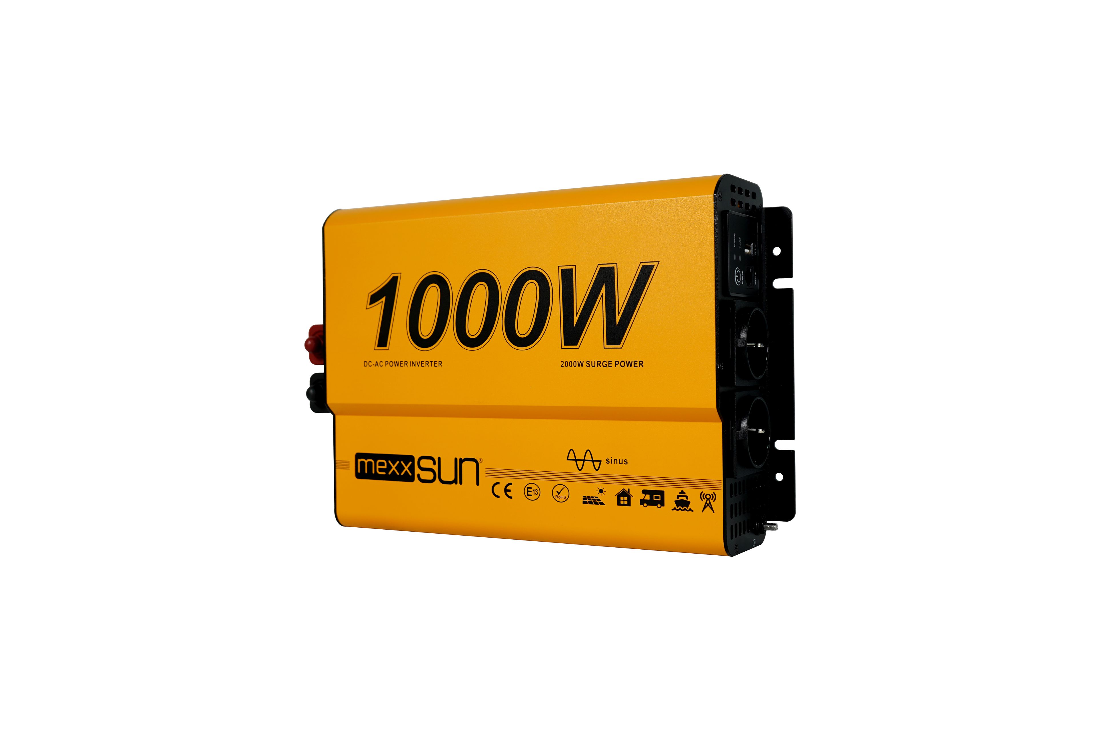 Mexxsun 12V 1000W Tam Sinüs İnverter | Hassas Cihazlar İçin