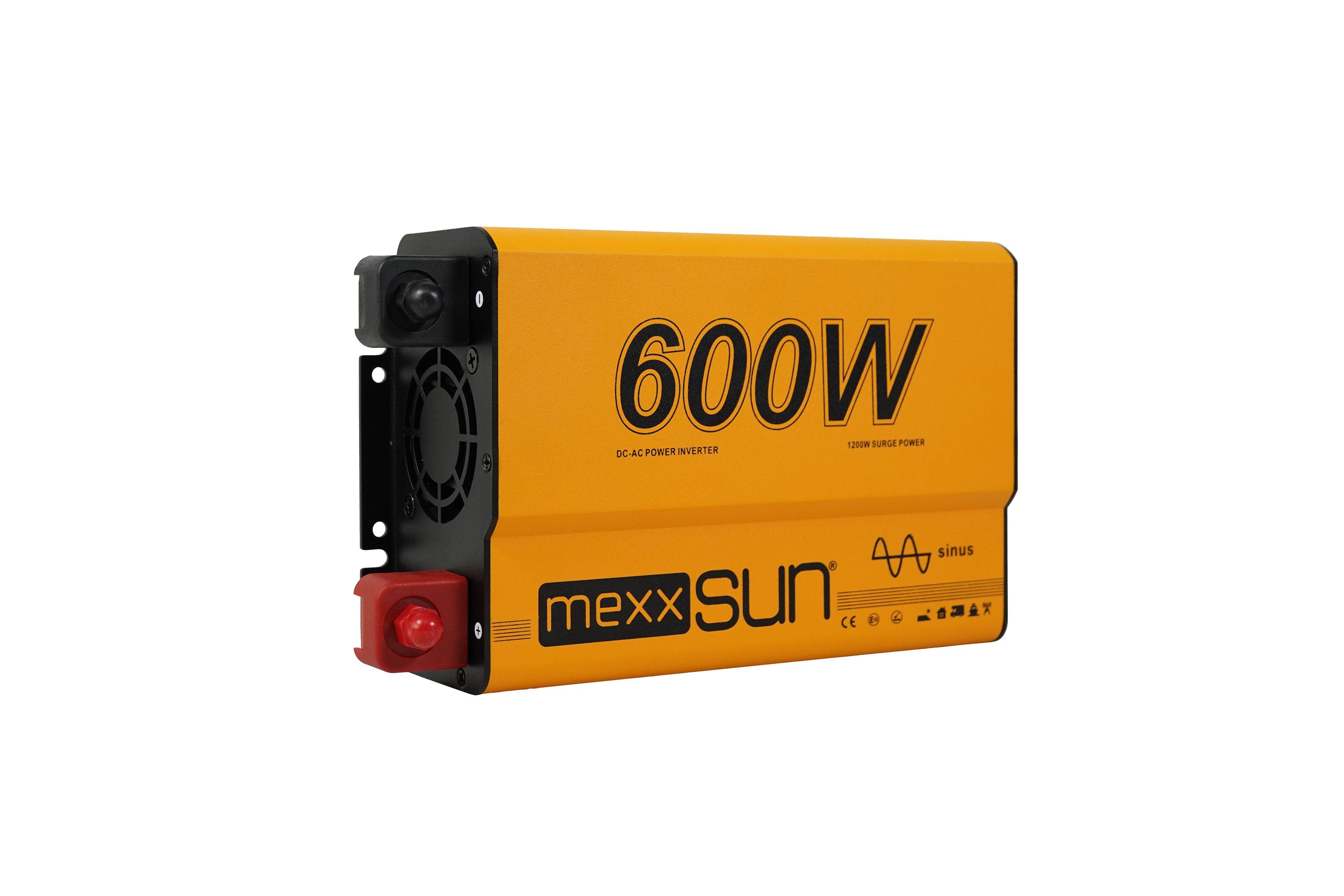 Mexxsun 12V 600W Tam Sinüs İnverter | USB Çıkışlı