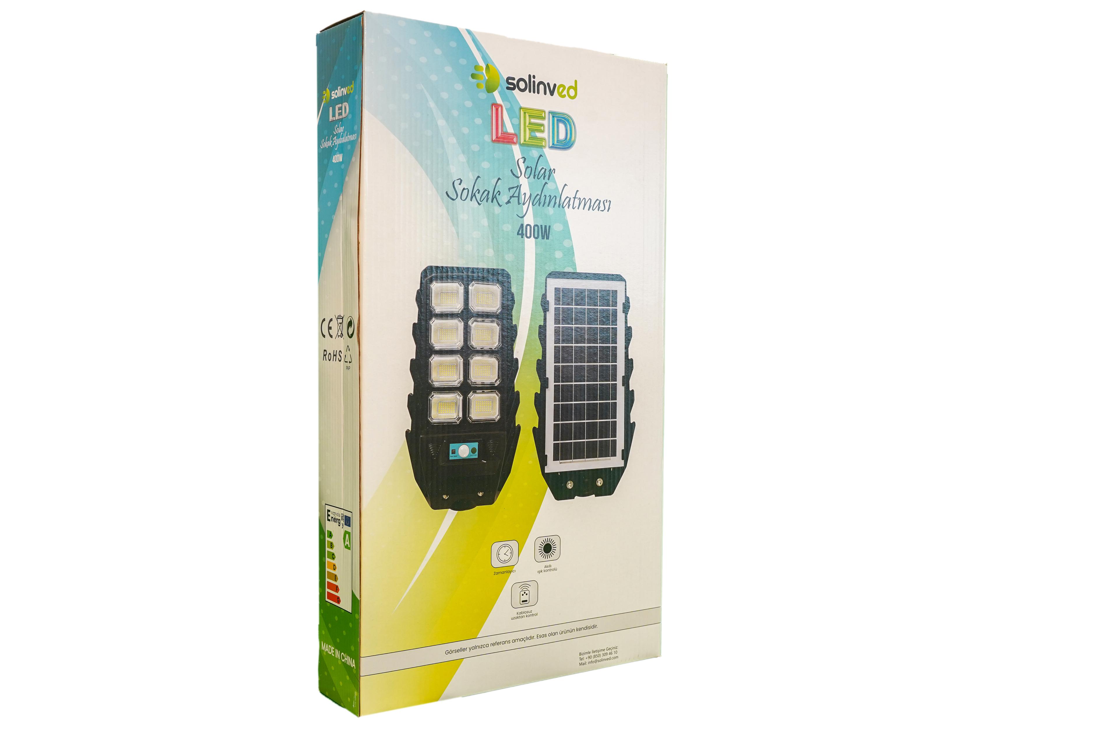 Solinved 400W Solar Sokak Lambası