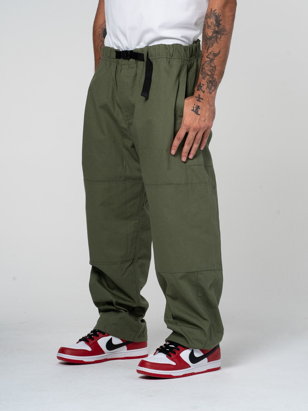 DOUBLE KNEE PANT KHAKI image