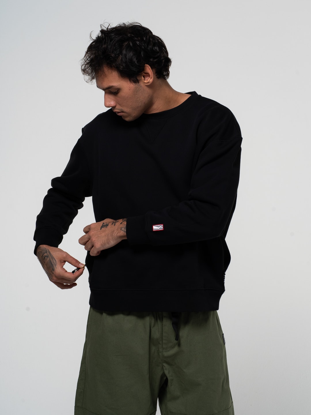 SWEATSHIRT BLACK