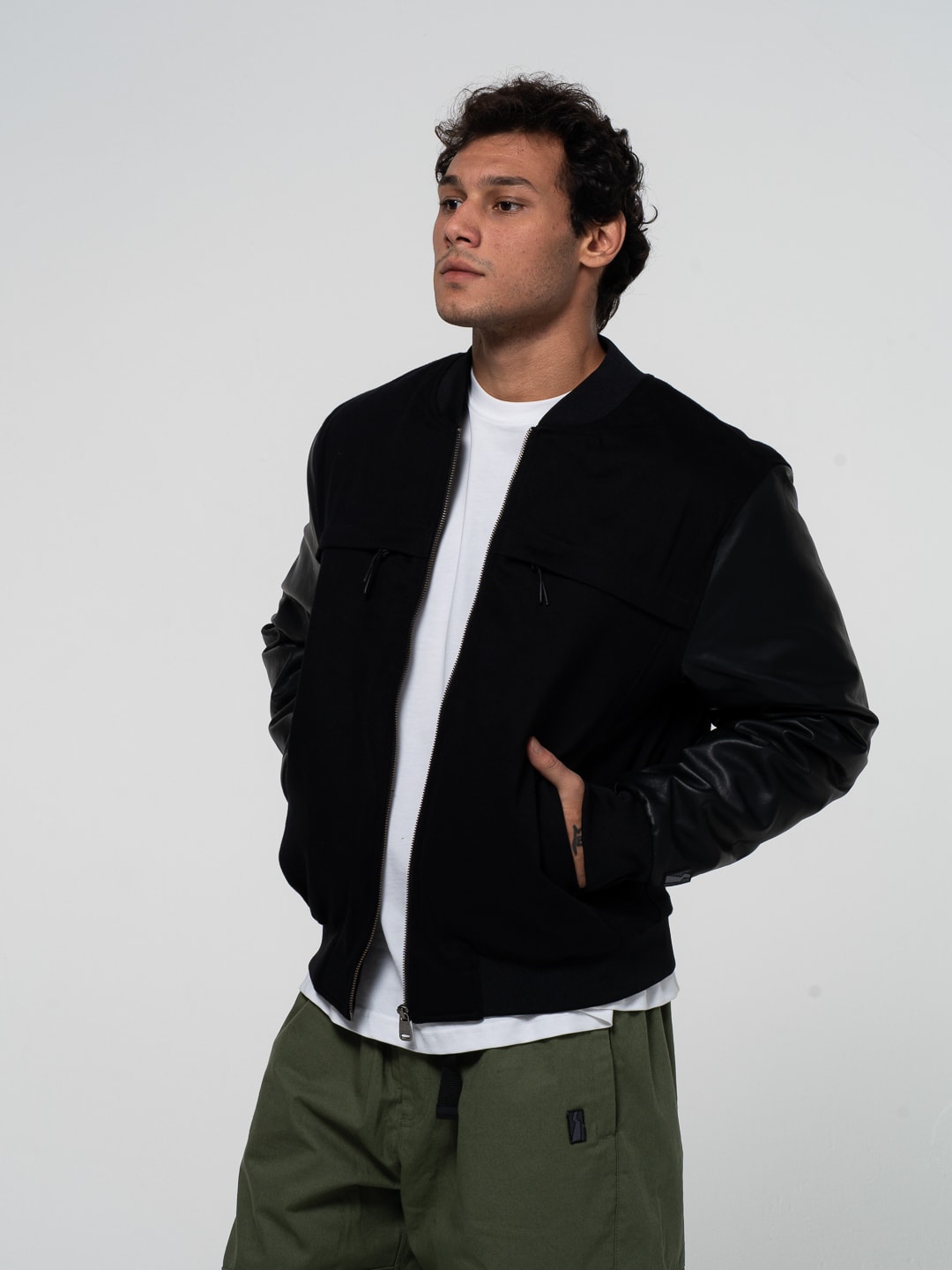 BOMBER JACKET BLACK image