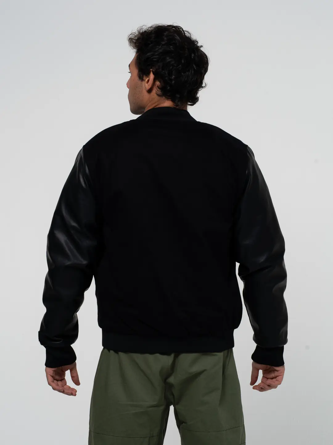 B*n様 READYMADE OVER SIZE WORK JACKET 4 Bomber Jacket Black - Zamansız Bir Klasik