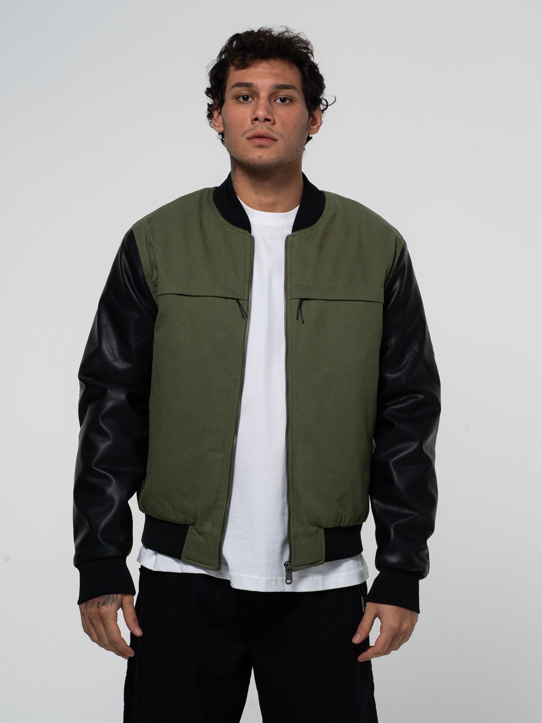 BOMBER JACKET KHAKI