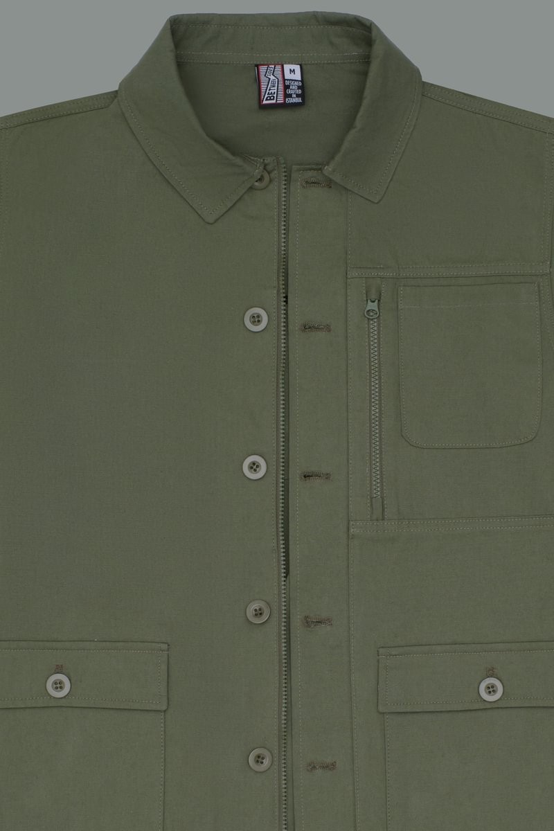 OVERSHIRT KHAKI