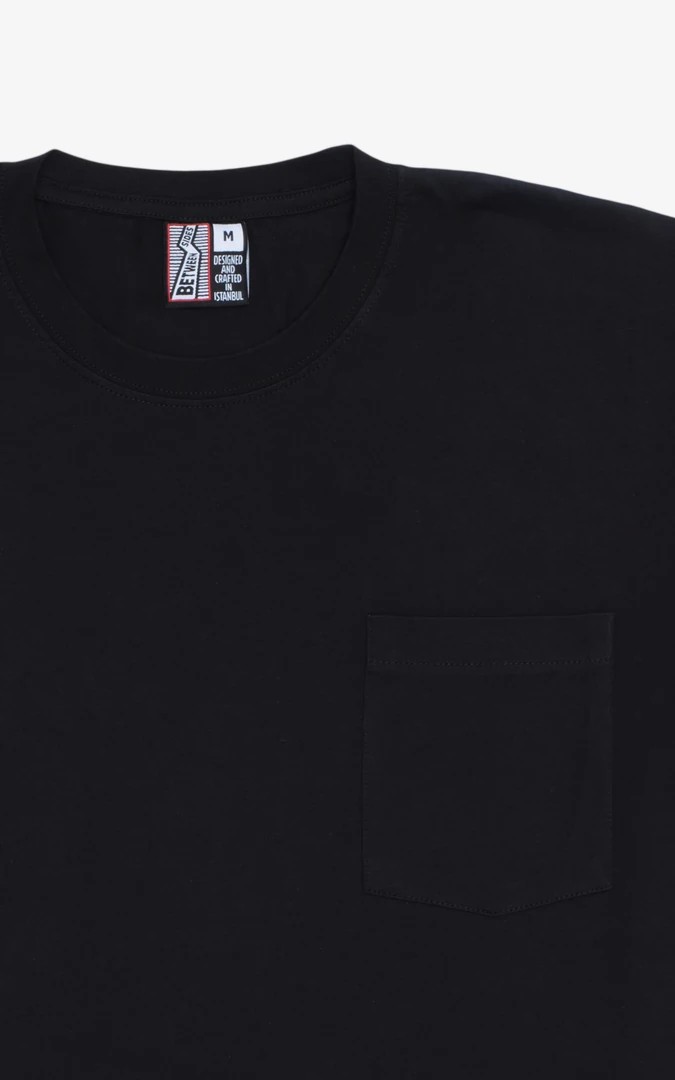 POCKET TEE BLACK