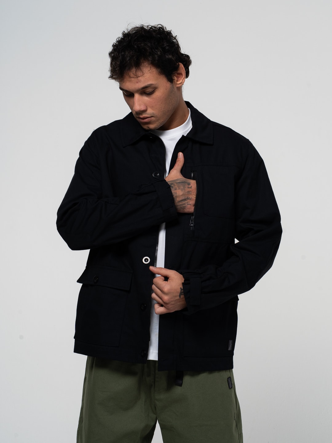 OVERSHIRT BLACK