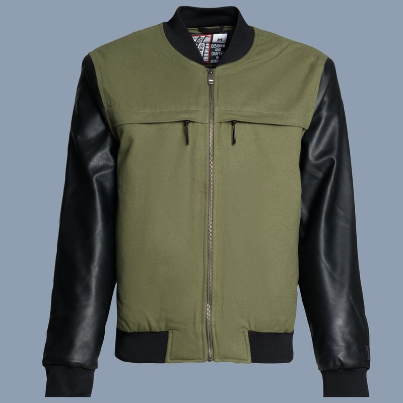 BOMBER JACKET KHAKI image