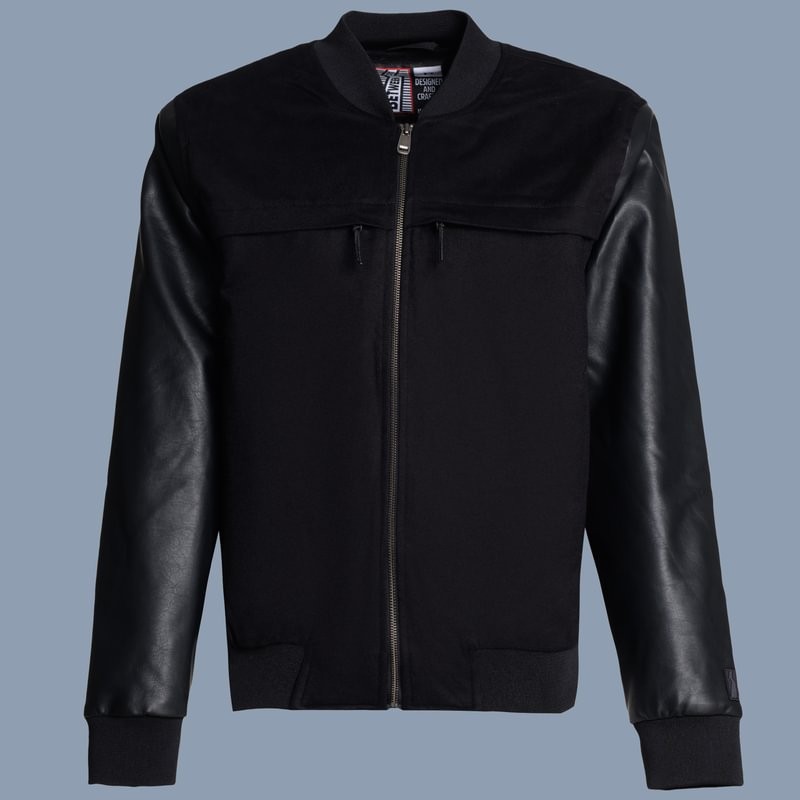 BOMBER JACKET BLACK