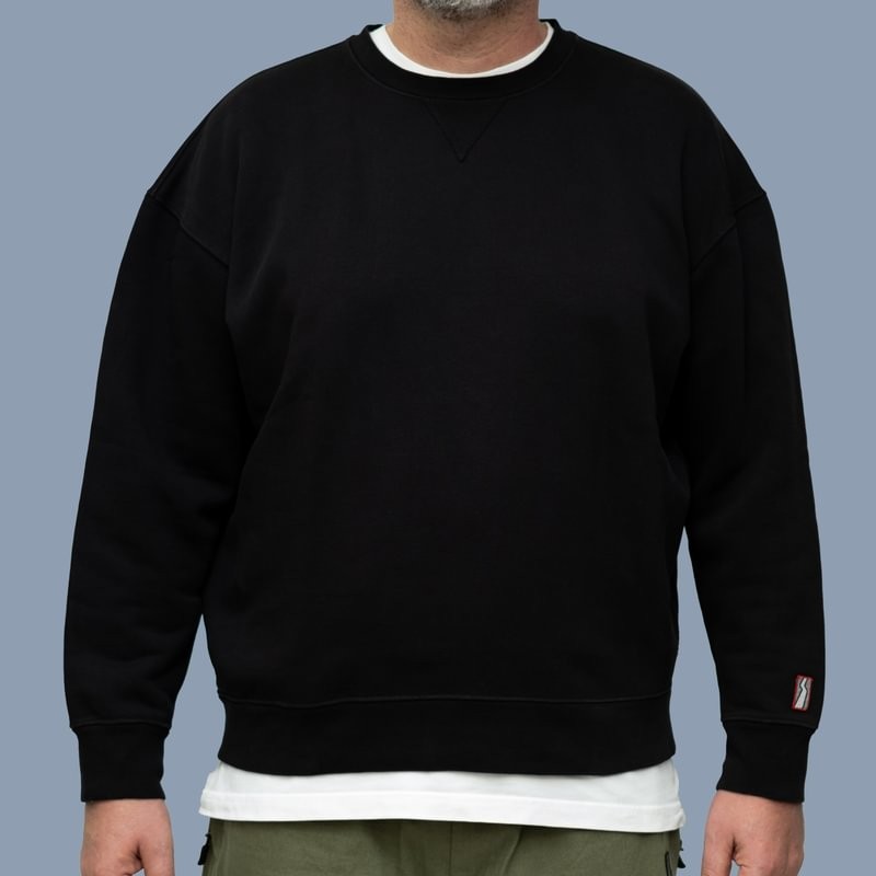 SWEATSHIRT BLACK image