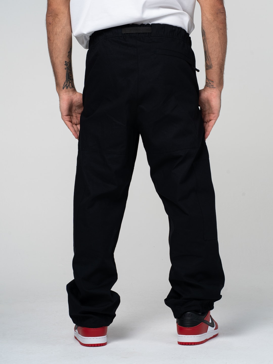 DOUBLE KNEE PANT BLACK