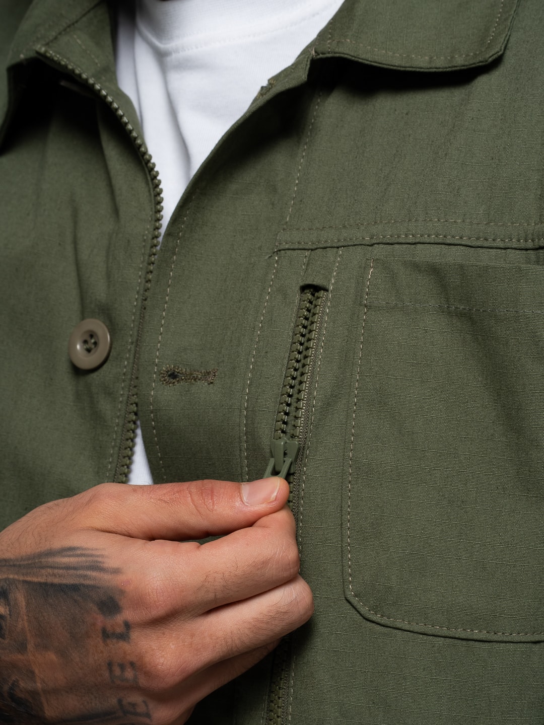 OVERSHIRT KHAKI