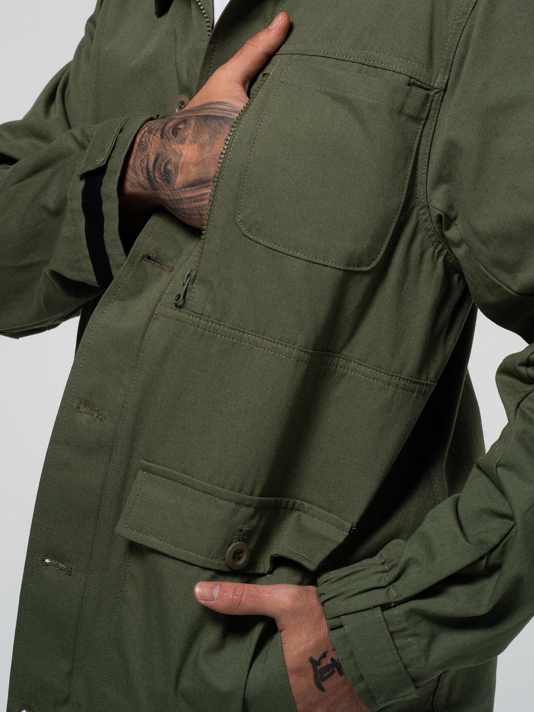 OVERSHIRT KHAKI