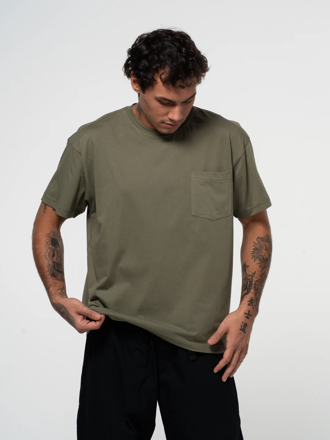 POCKET TEE KHAKI image