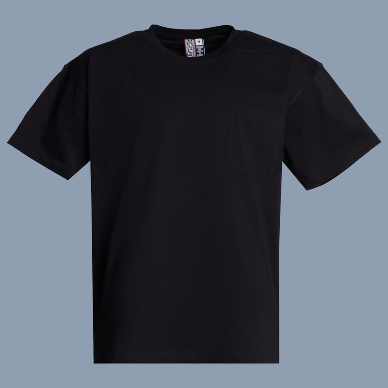 POCKET TEE BLACK