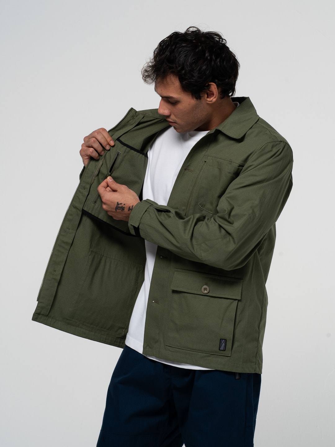 OVERSHIRT KHAKI