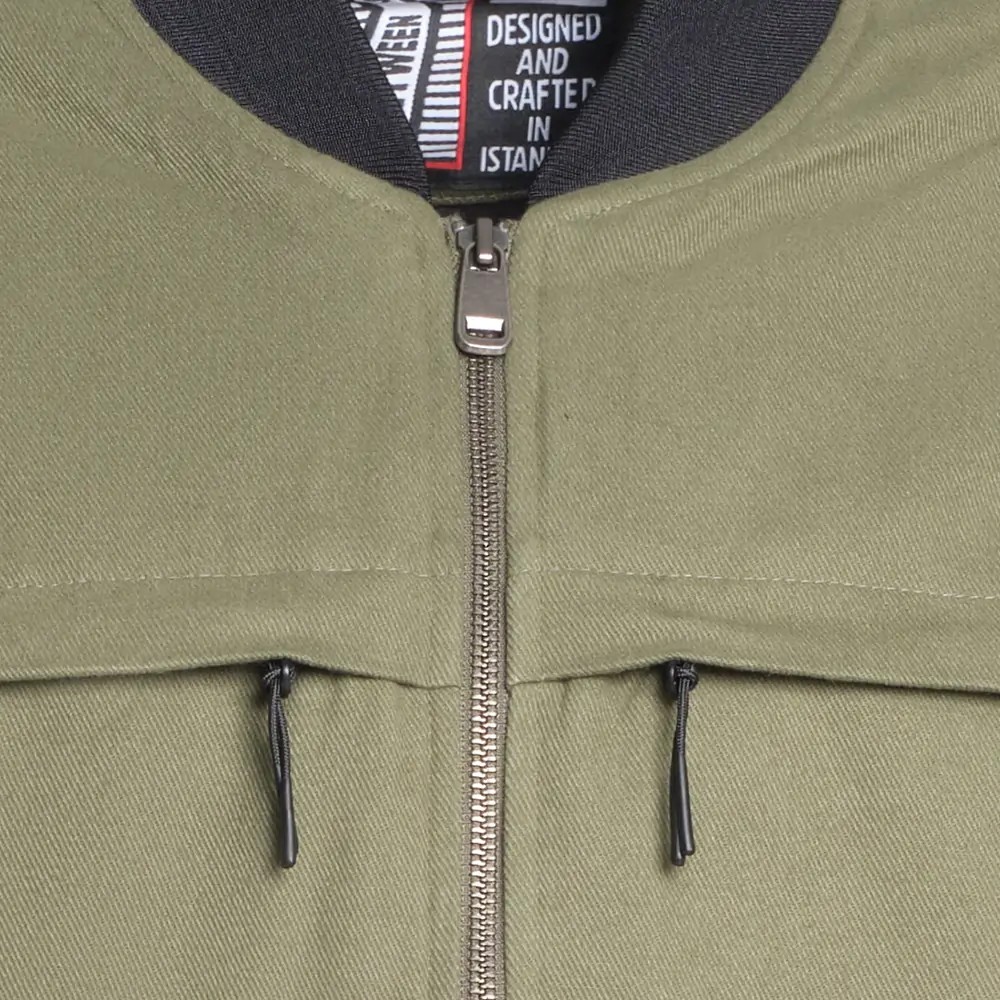 BOMBER JACKET KHAKI