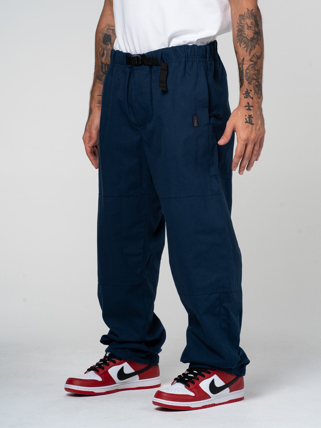 DOUBLE KNEE PANT NAVY image